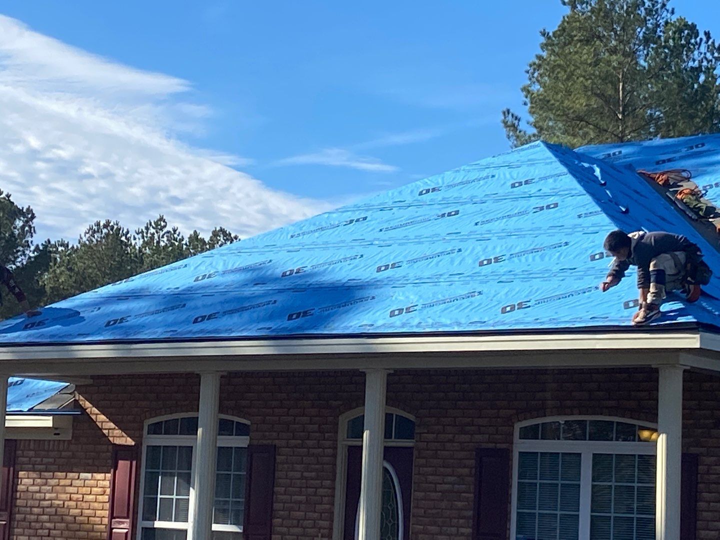 Residential Roofing Installation using Owens Corning by Inspector Roofing and Restoration