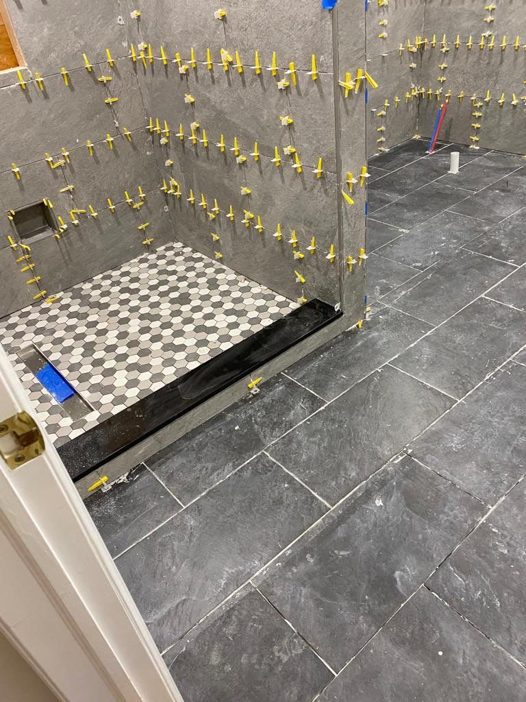 Bathroom Remodel using Tile by Home Concepts Construction