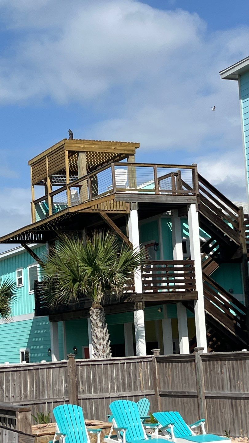 Roof Top Clubhouse on the Beach by Bayfront Roofing and Construction