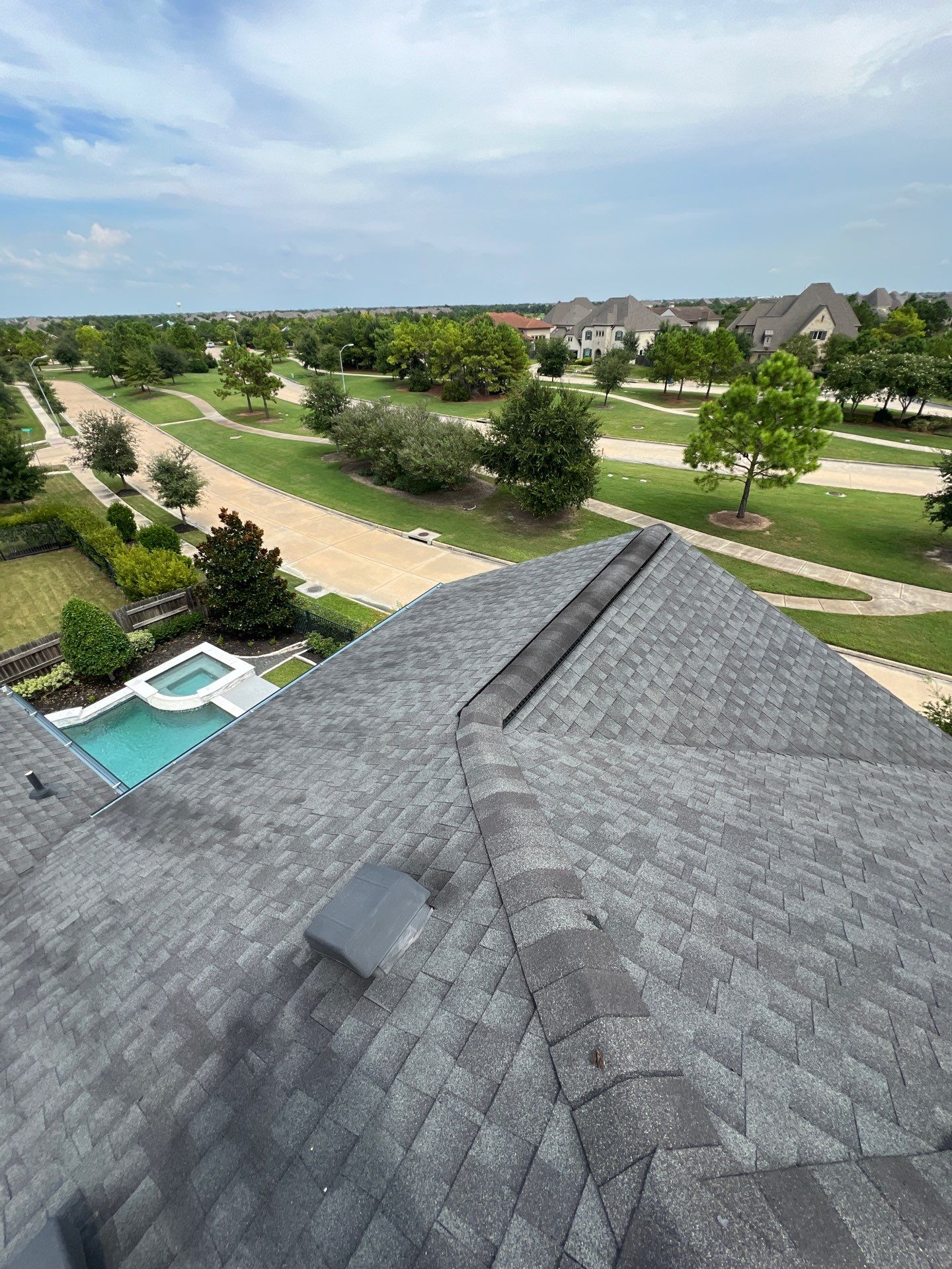 Residential Roofing Repair using Owen's Corning Duration (Lifetime) Shingles by Roof Repair Services LLC