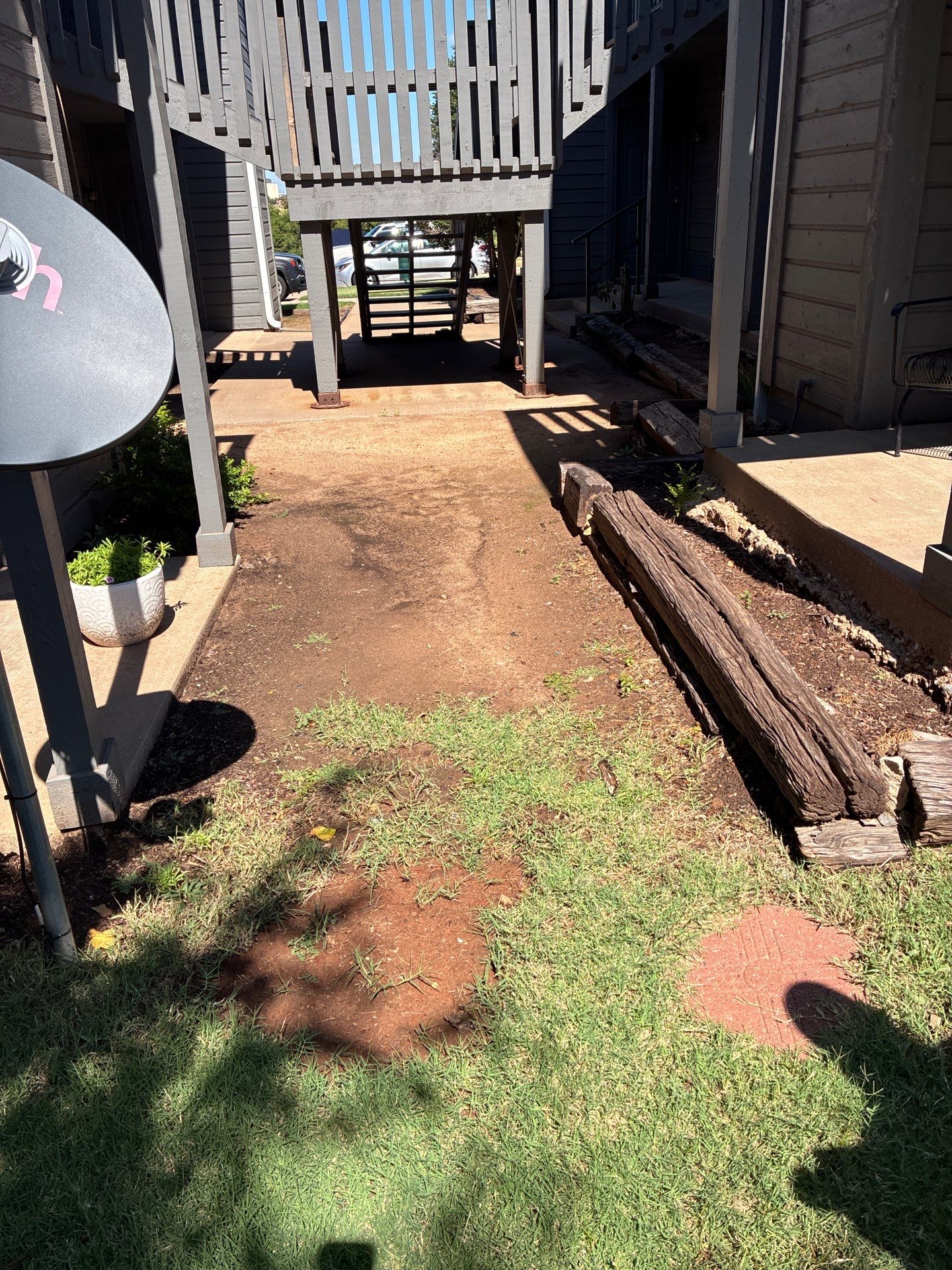 Landscape and concrete work by Clays Services Inc