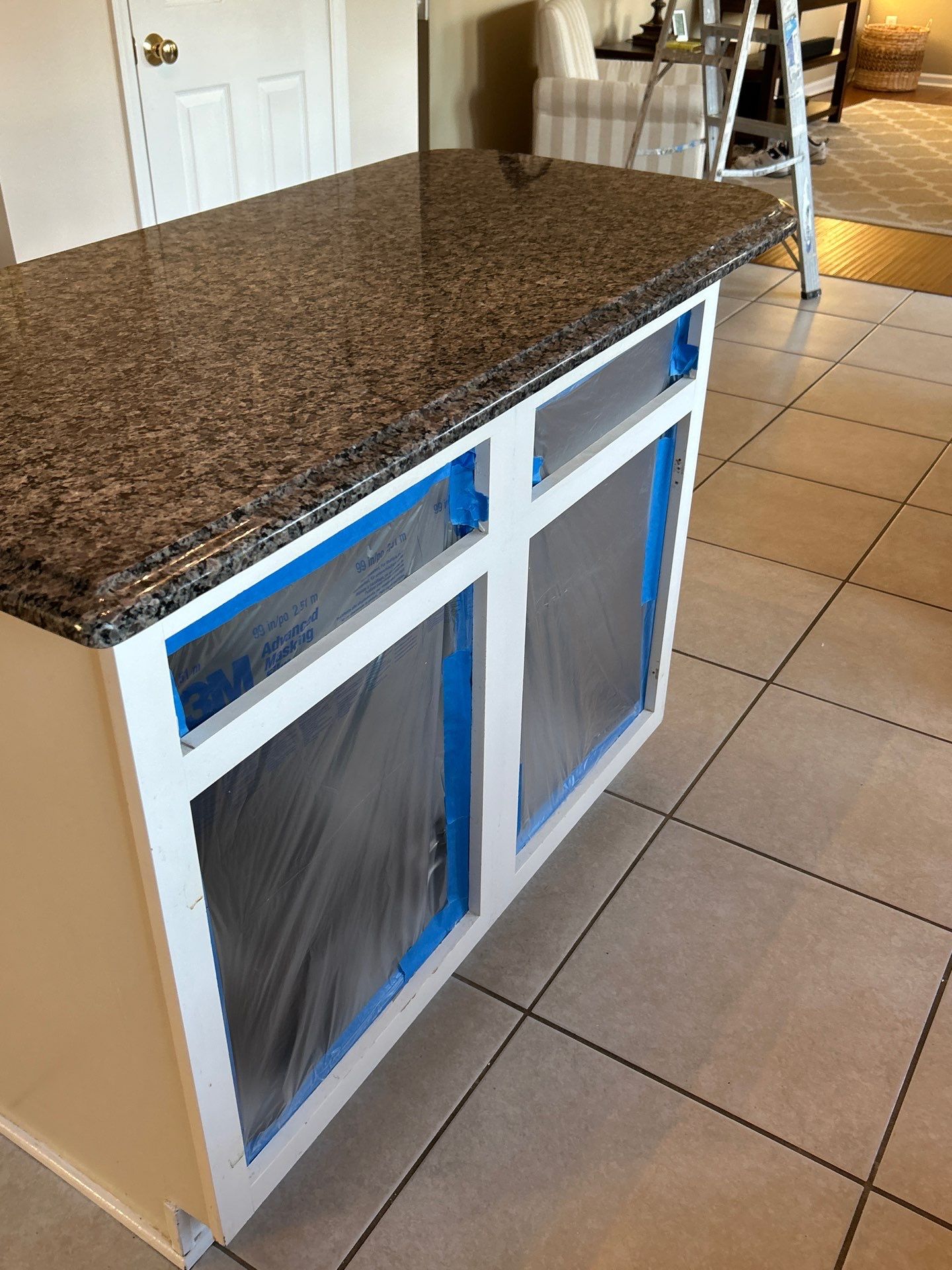Cabinet painting by GonzalezPainters & Contractors Inc 