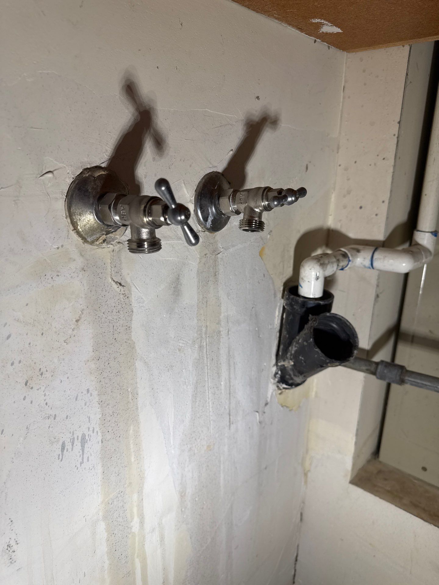 Washer & Dryer Faucet Installation with Pipe Inspection by Us Plumbing 