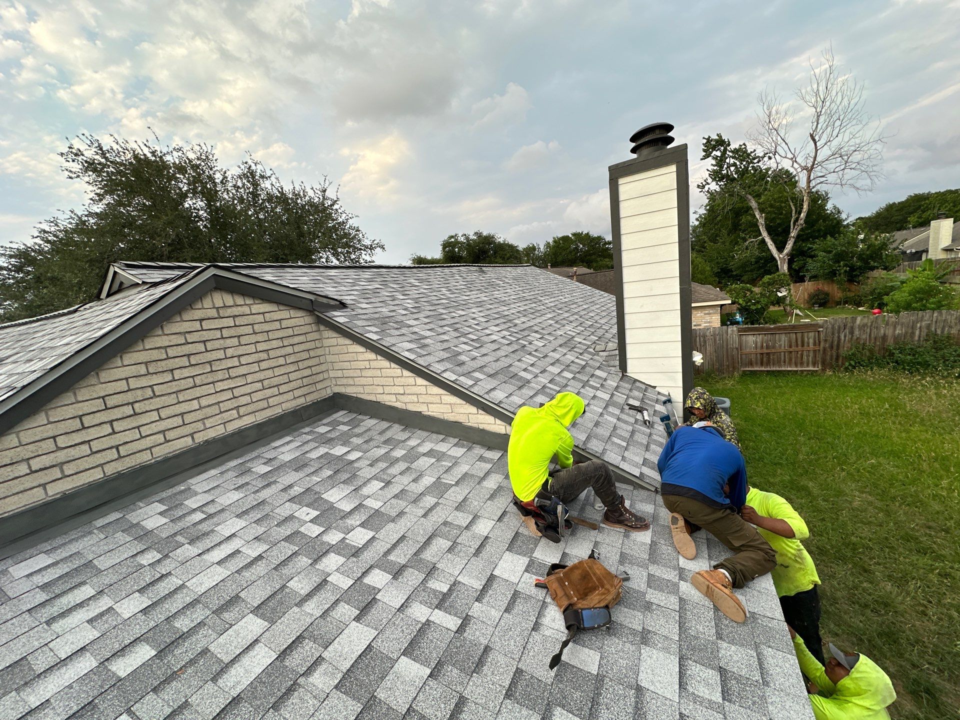 Project in Katy by Motion Roofing