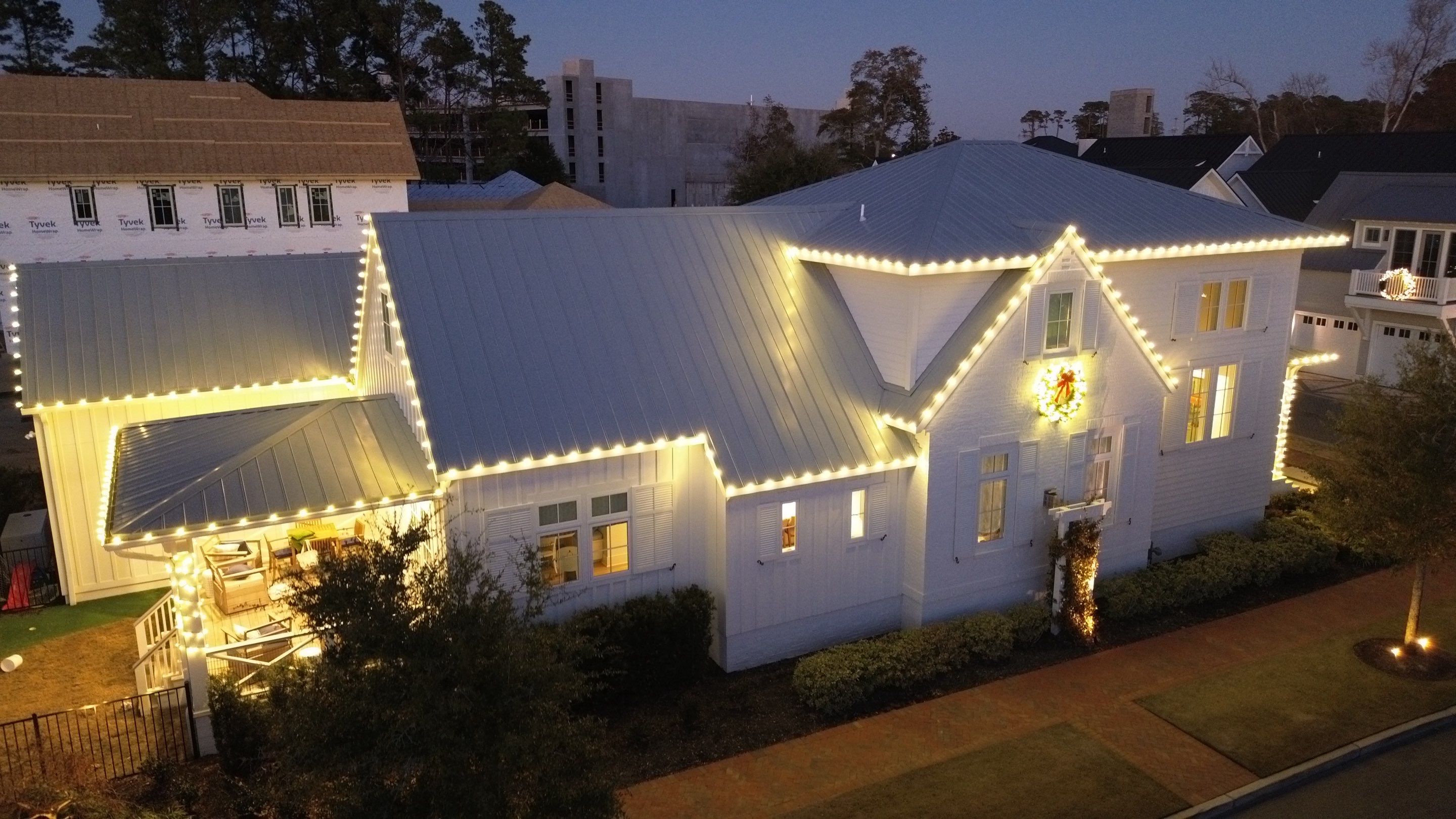 Christmas Light Installation-Airlie Rd by Shark Power Washing