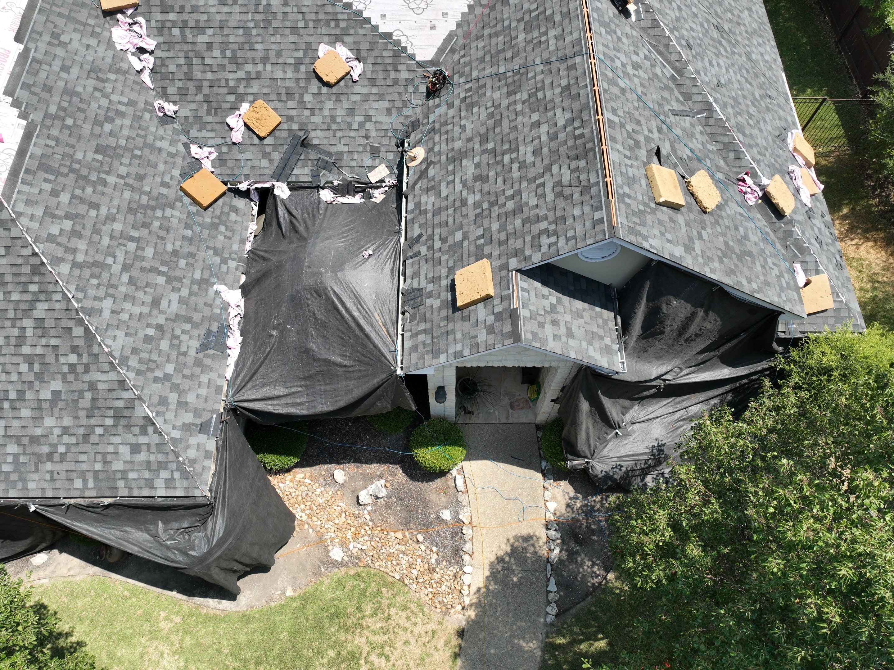 Residential Roof Replacement using Owens Corning Duration Designer 30 Year Laminate Shingle  by Premier Roofing and Contracting