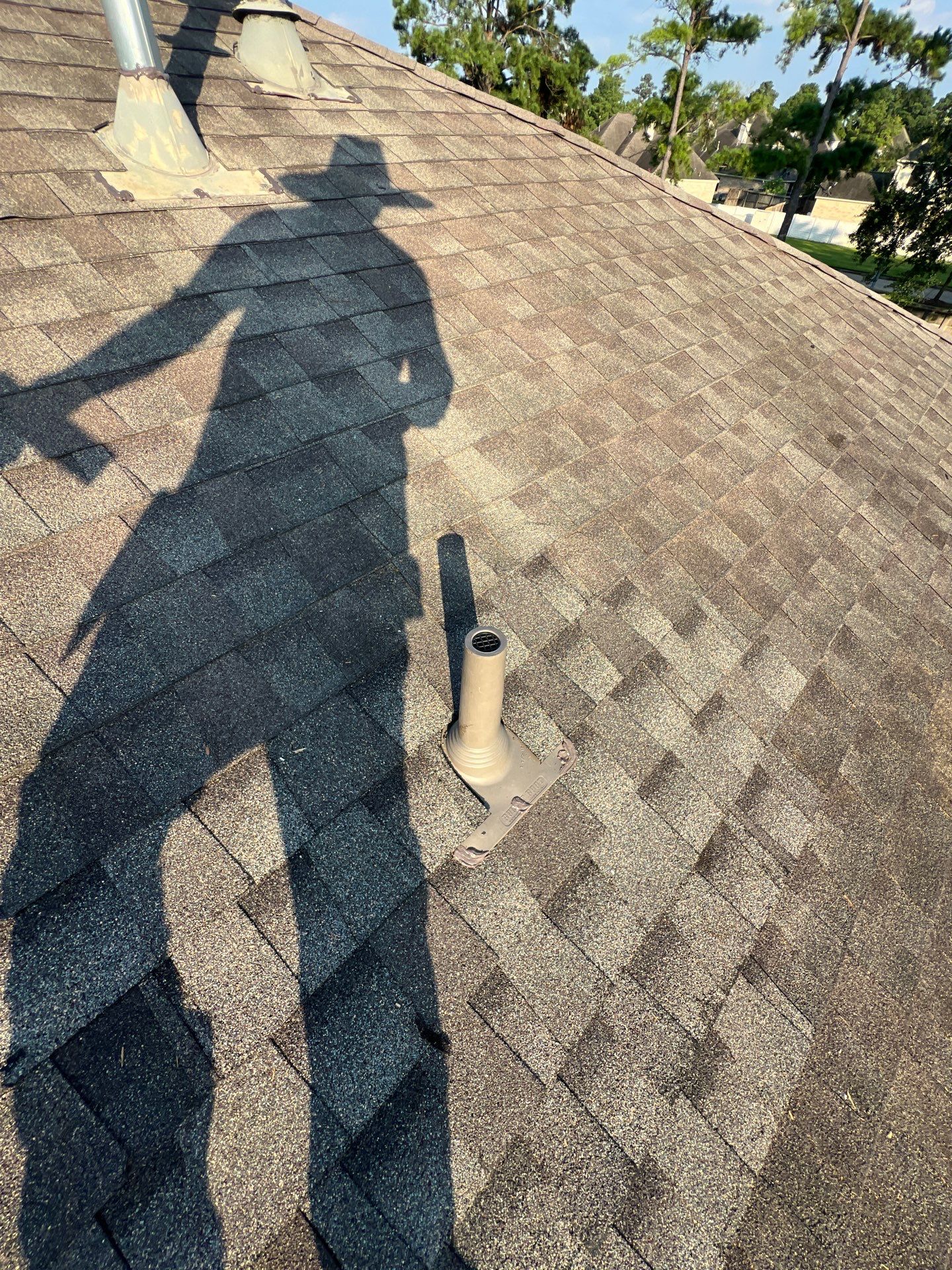 Hail Damage using Owen's Corning Duration (Lifetime) Shingles by Roof Repair Company