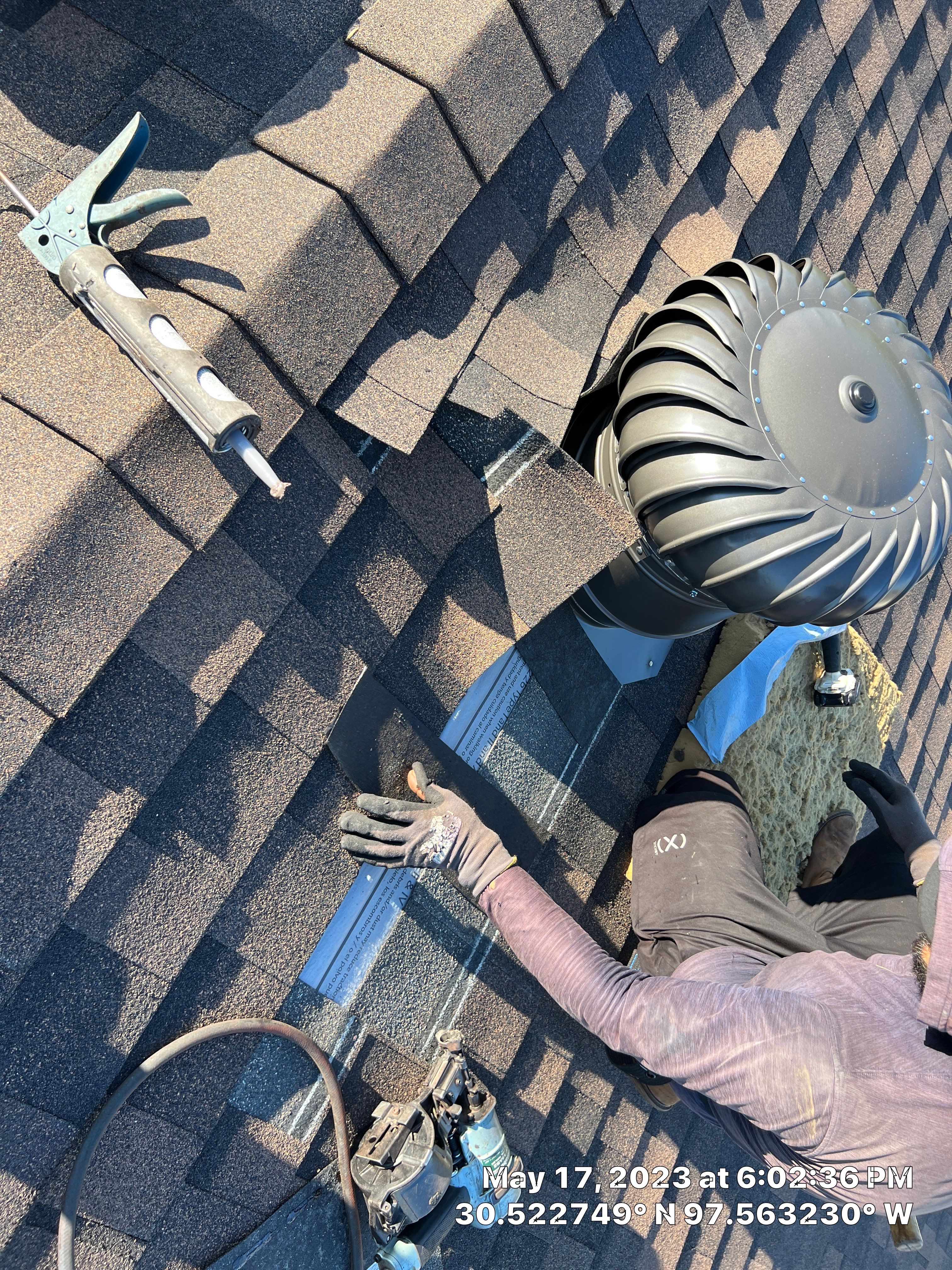 Residential Roof Replacement and Gutter System Upgrade in Hutto by Caliber Restoration LLC