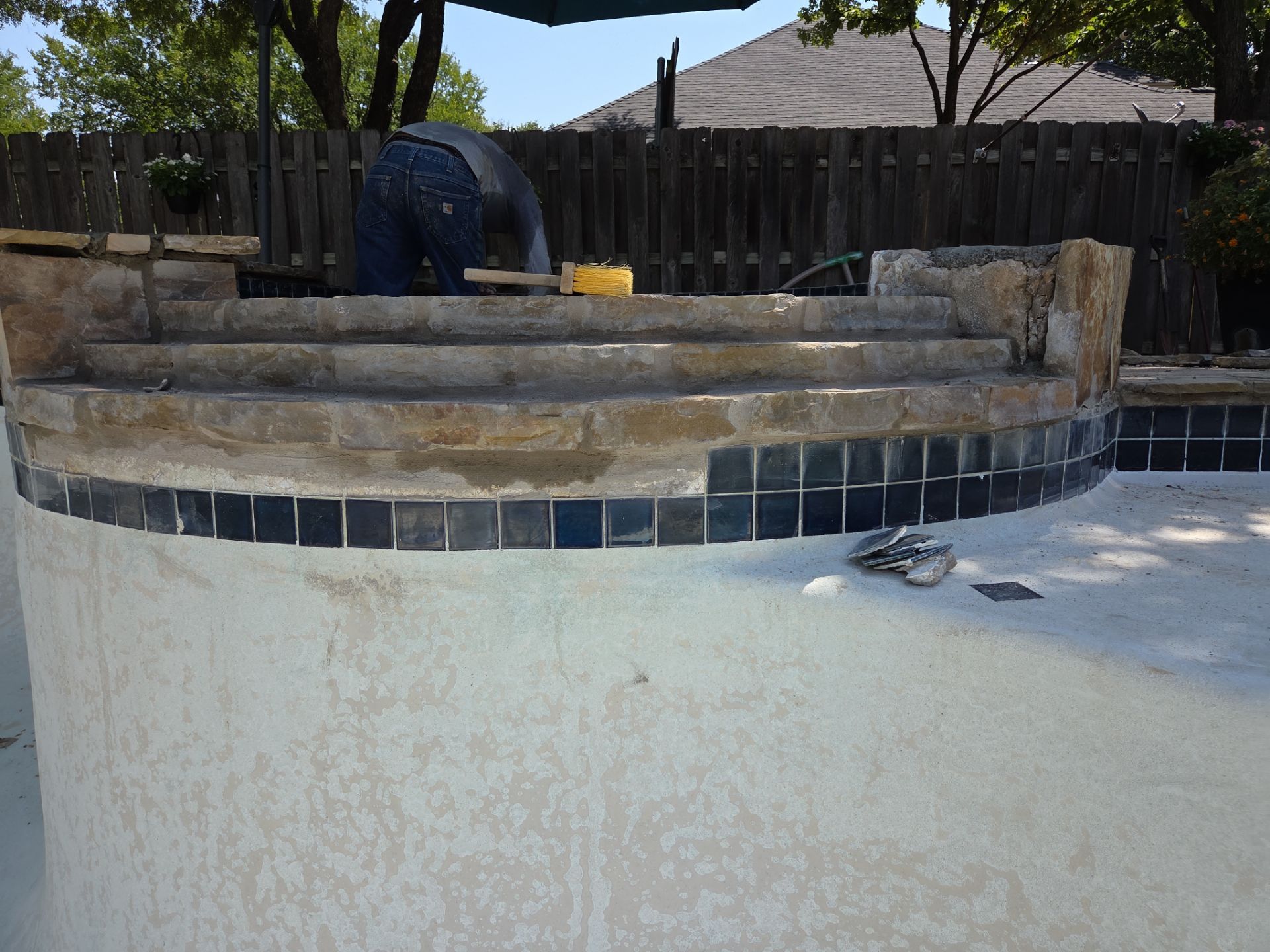 Mansfield Spa Masonry by Sink or Swim Pools