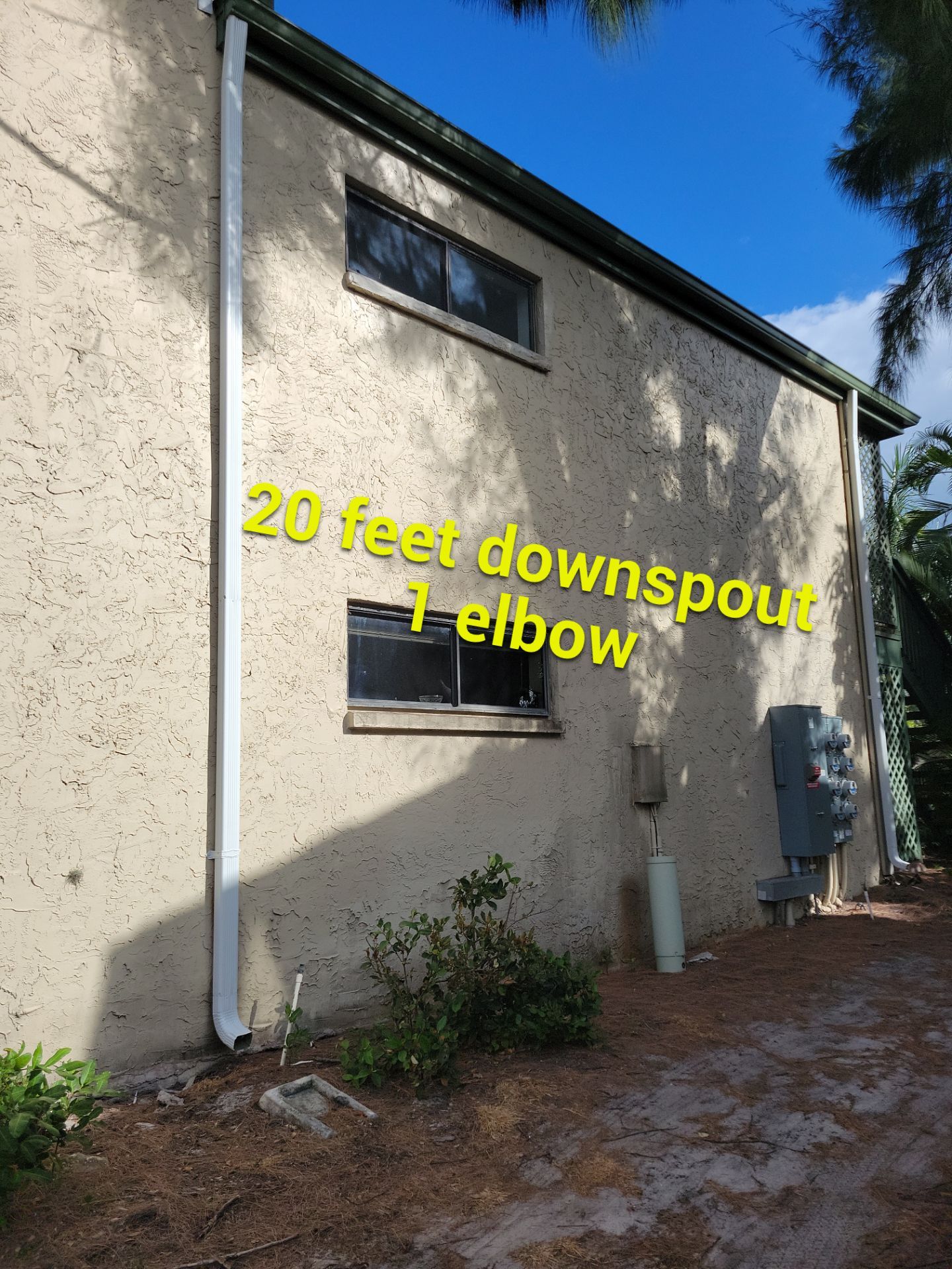 White Gutters Repair and Installation in Sarasota FL by Gutter Professors