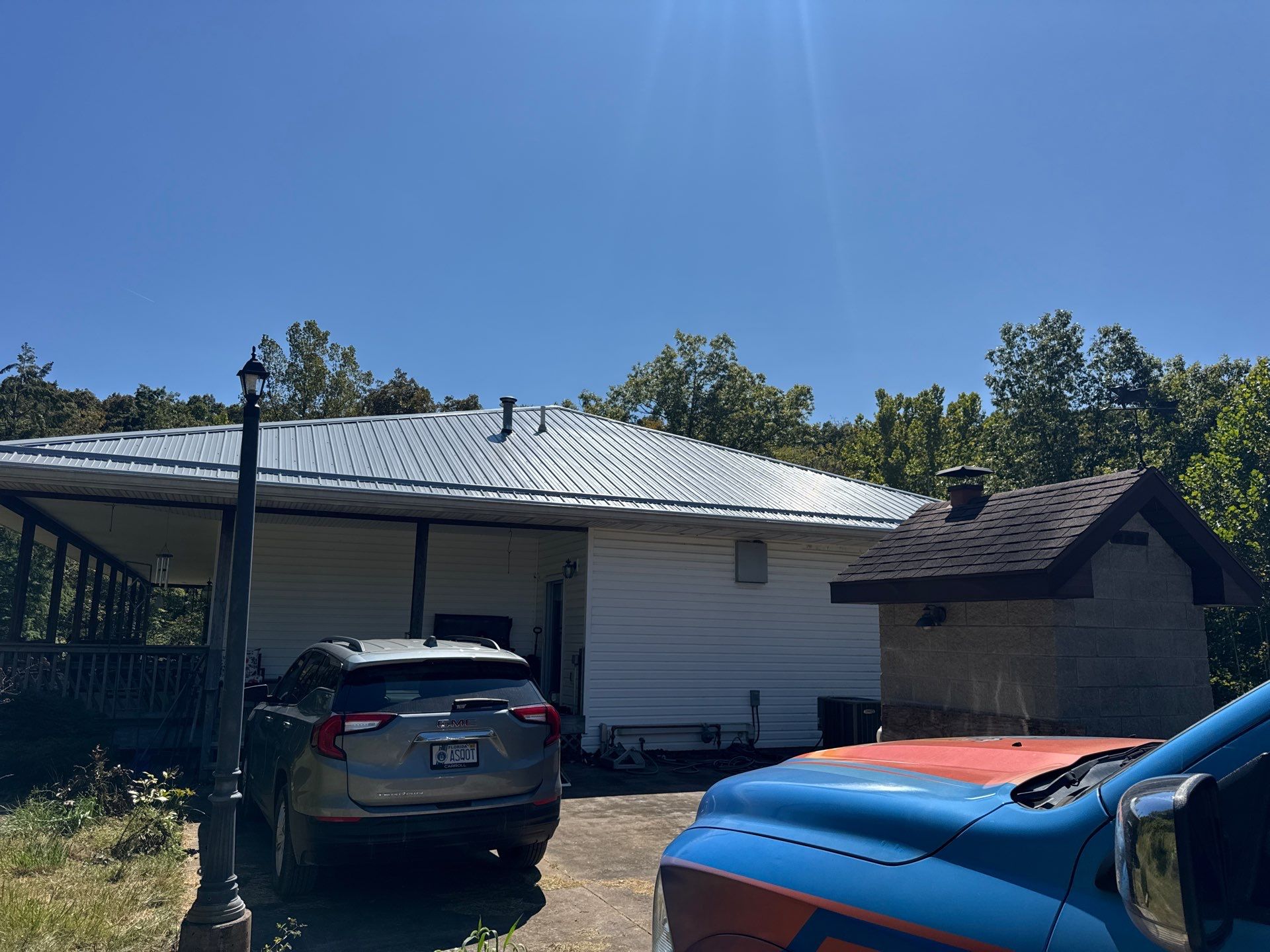 Residential Roofing Installation using Metal by Rainstoppers Roofing