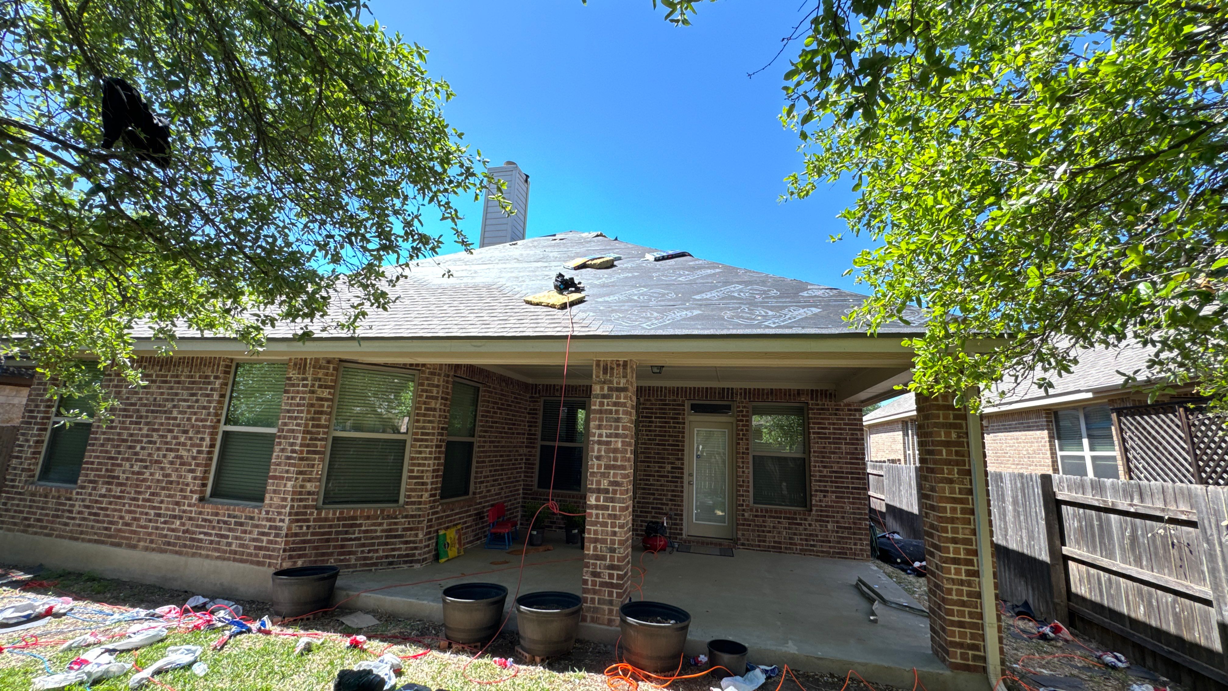Residential Roof Replacement using GAF HDZ - Weathered Wood by Elite Roofing LLC