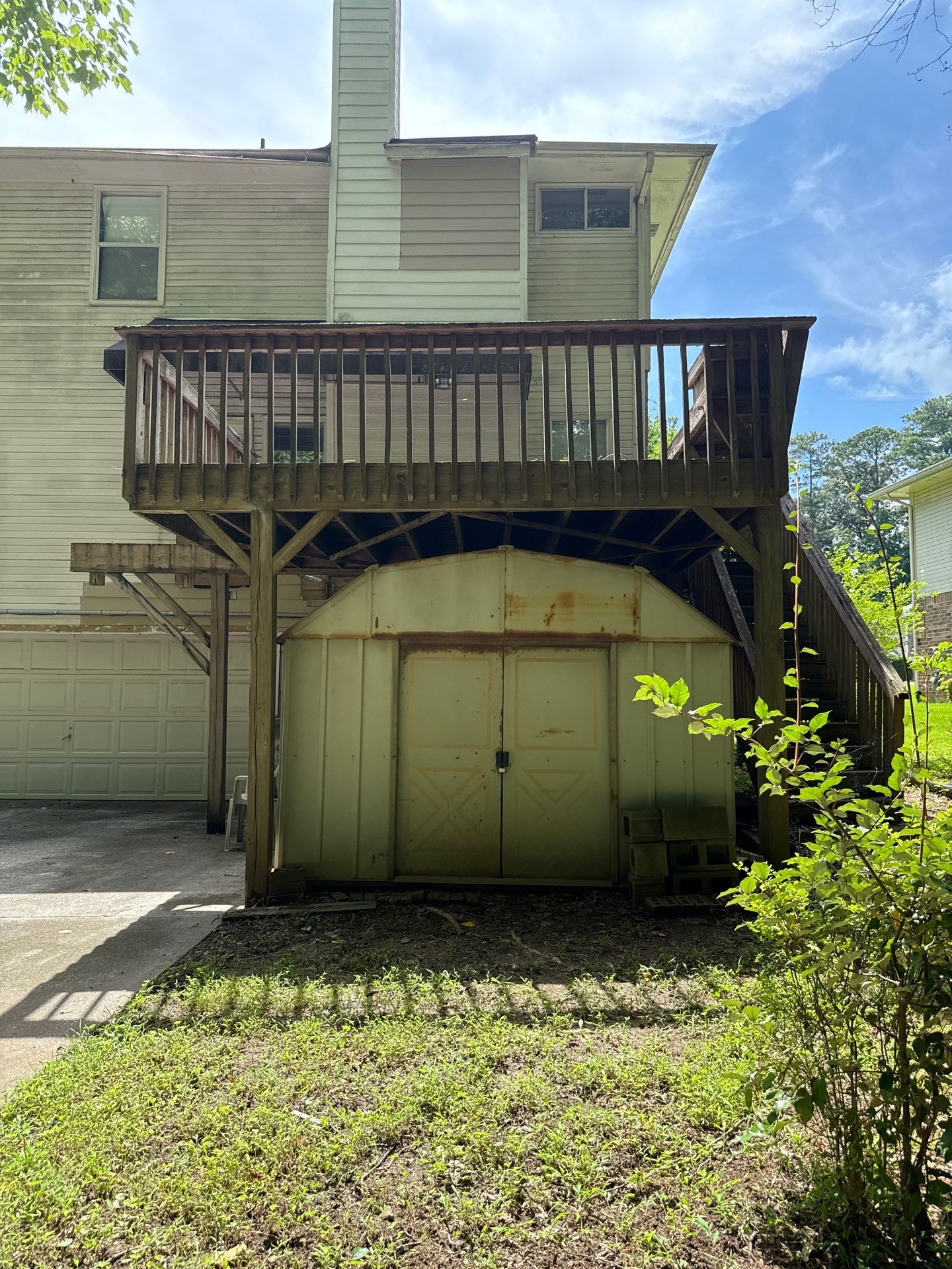 Wood Deck Build in Alpharetta, GA by Nelson Exteriors 