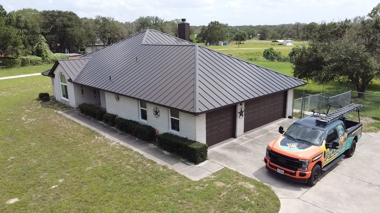 Standing Seam Metal Roof Install By Rox Roofing In La Vernia, Texas by Rox Roofing