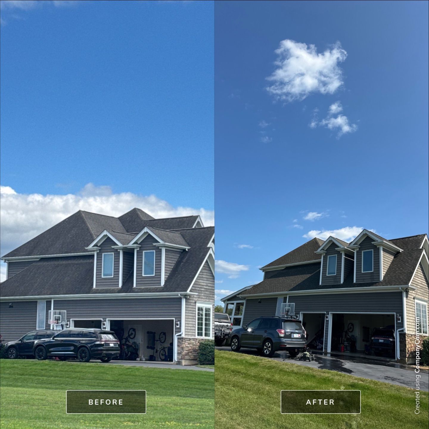 Project in McHenry by Simmons Power & Soft Washing