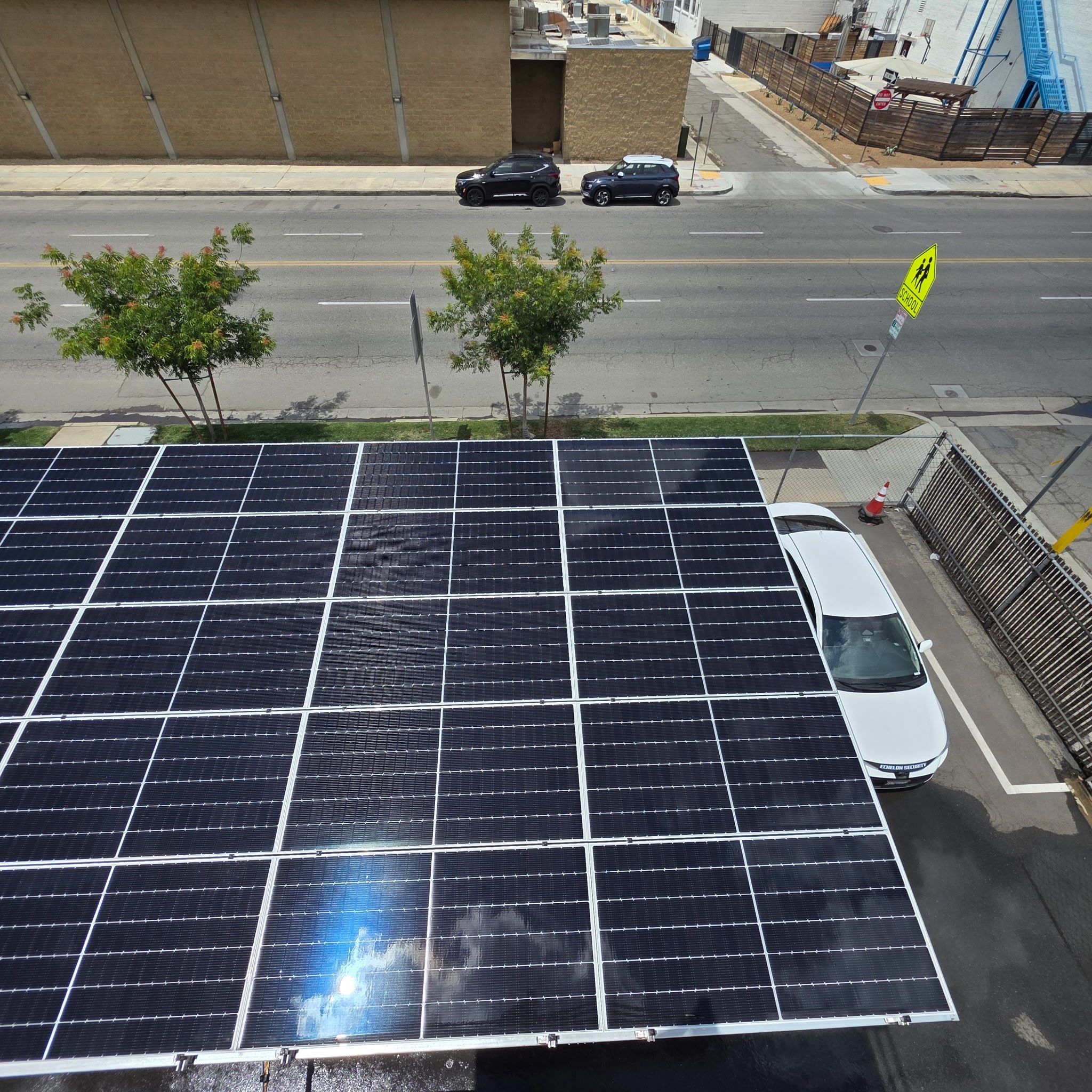 Commercial Solar Panel Cleaning by Palm Coast Solar Cleaning