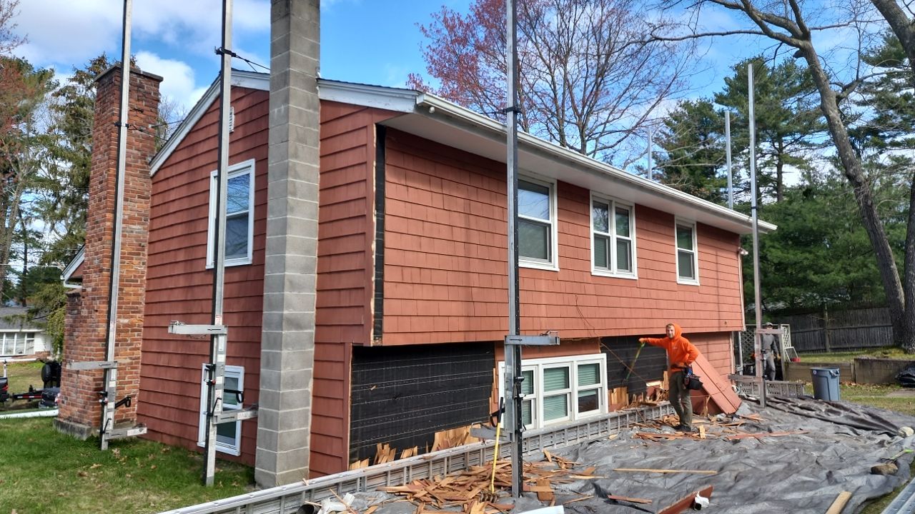 Siding Installation using Everlast Composite Siding by UBrothers Construction