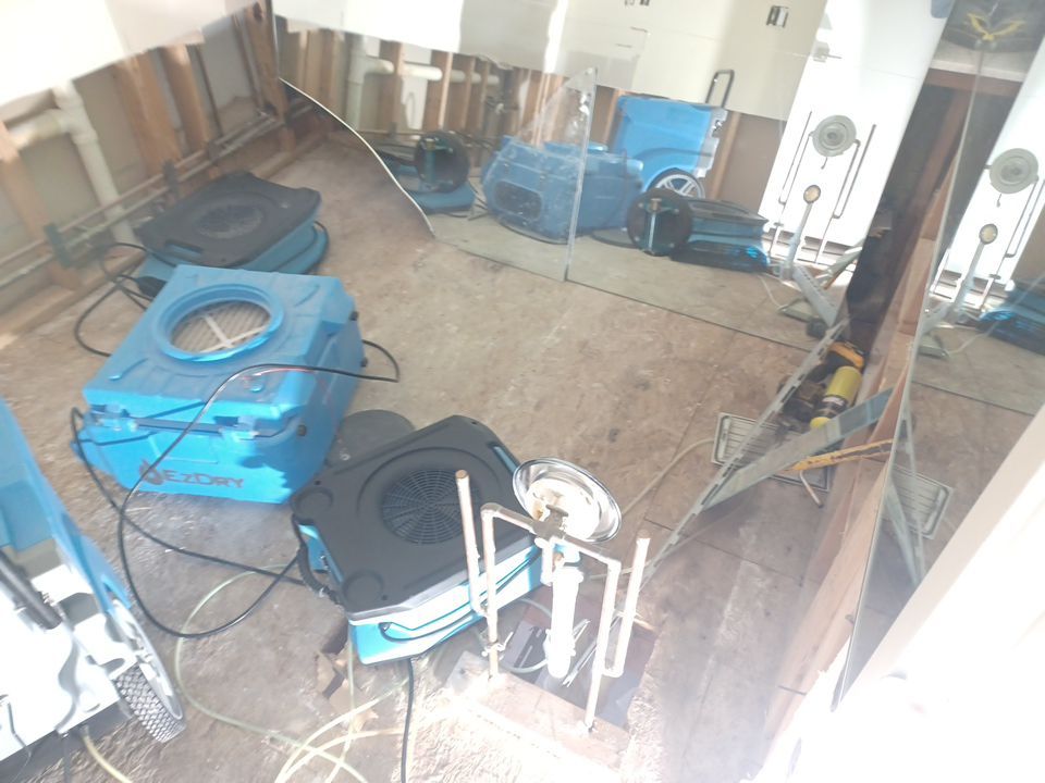 Project in West Bloomfield by EzDry Water Mitigation & Property Restoration