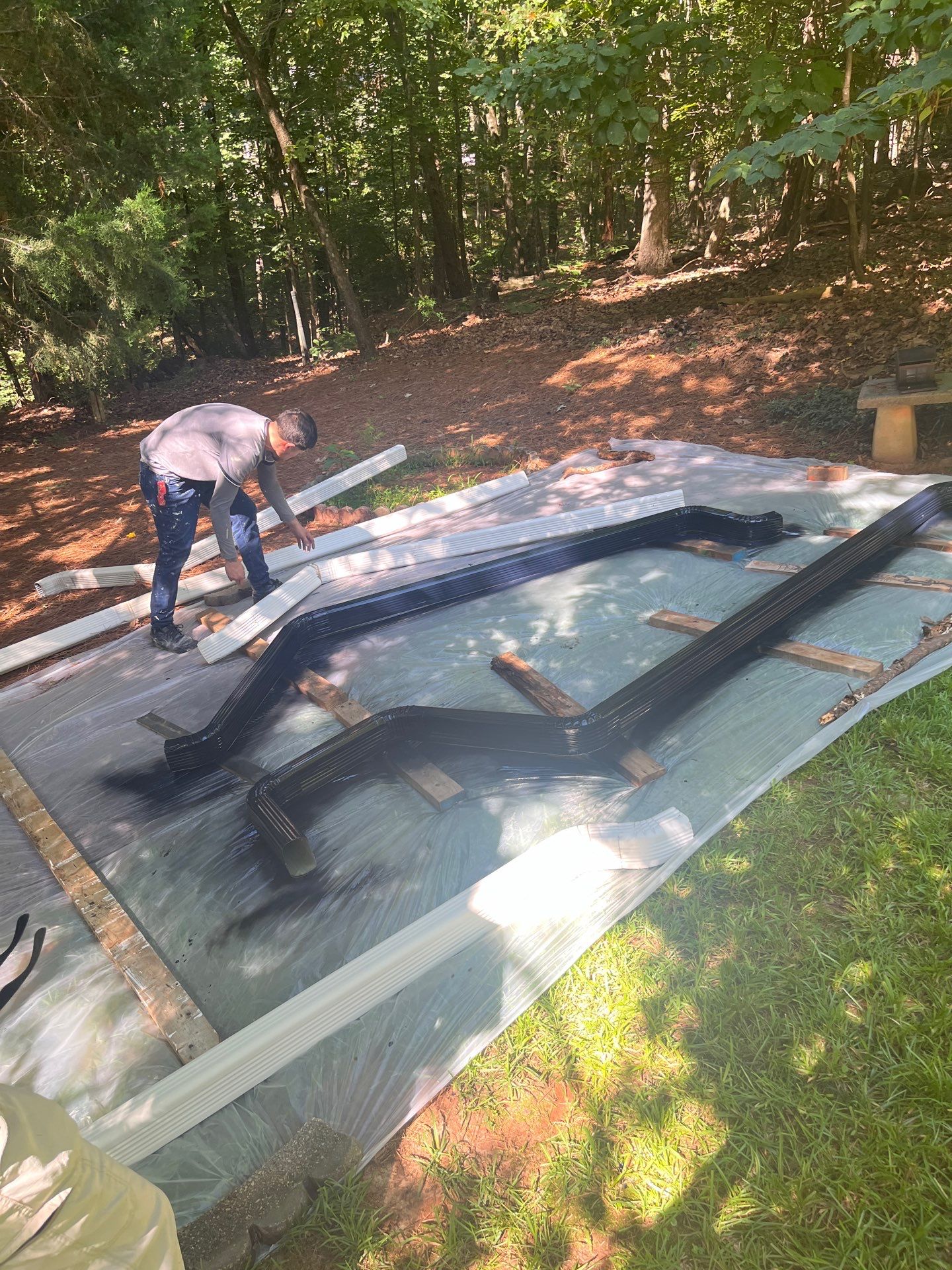 Dark Exterior Accent Refresh in Cumming, GA by Five Star Painting