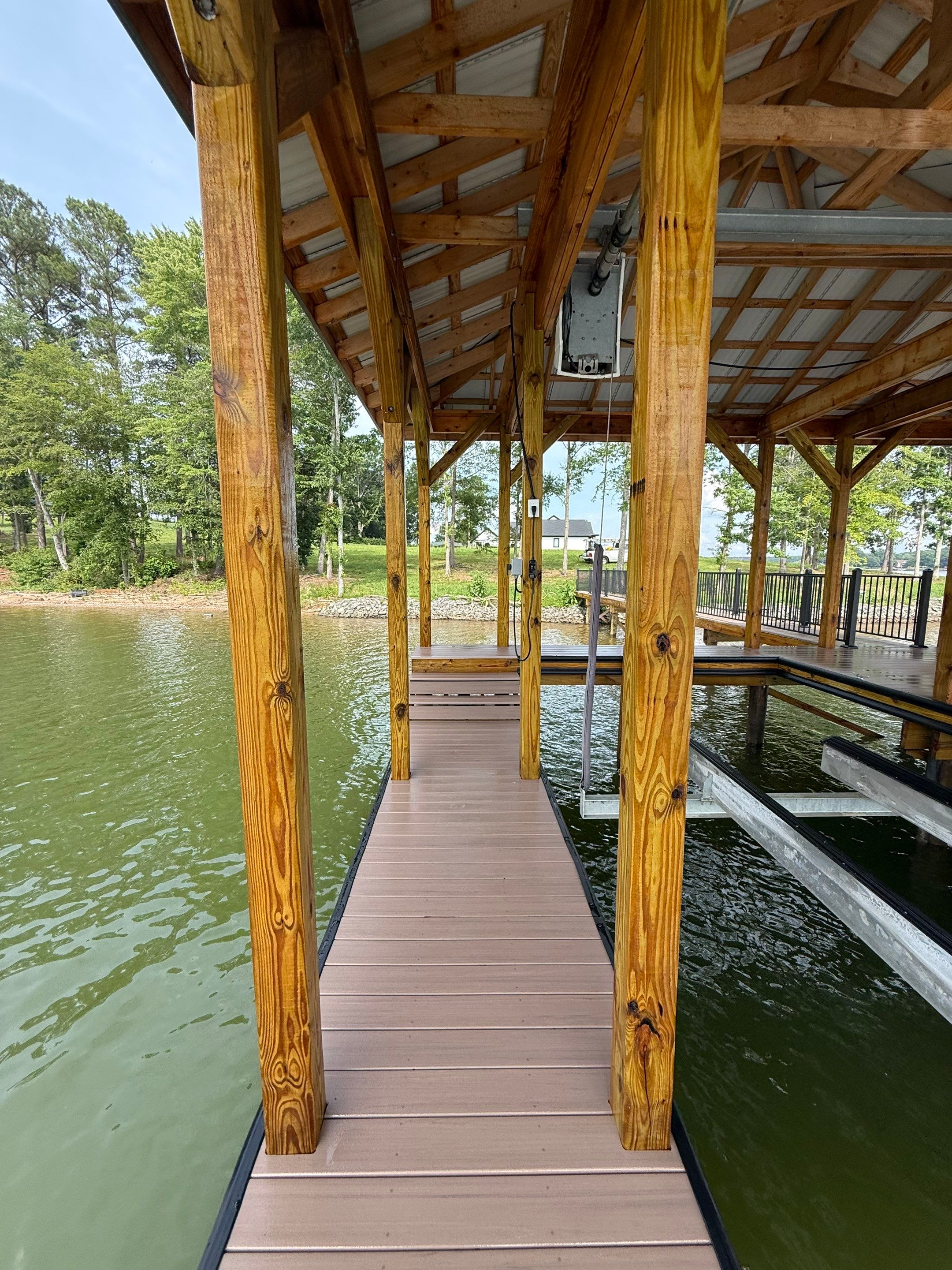 Dock using Wood Sealant by DuraSeal