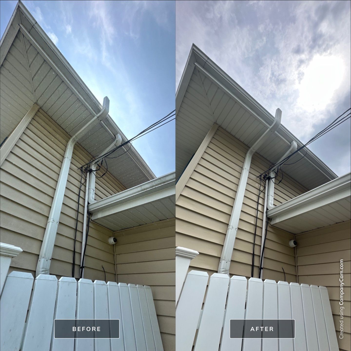 Project in Barrington by Simmons Power & Soft Washing