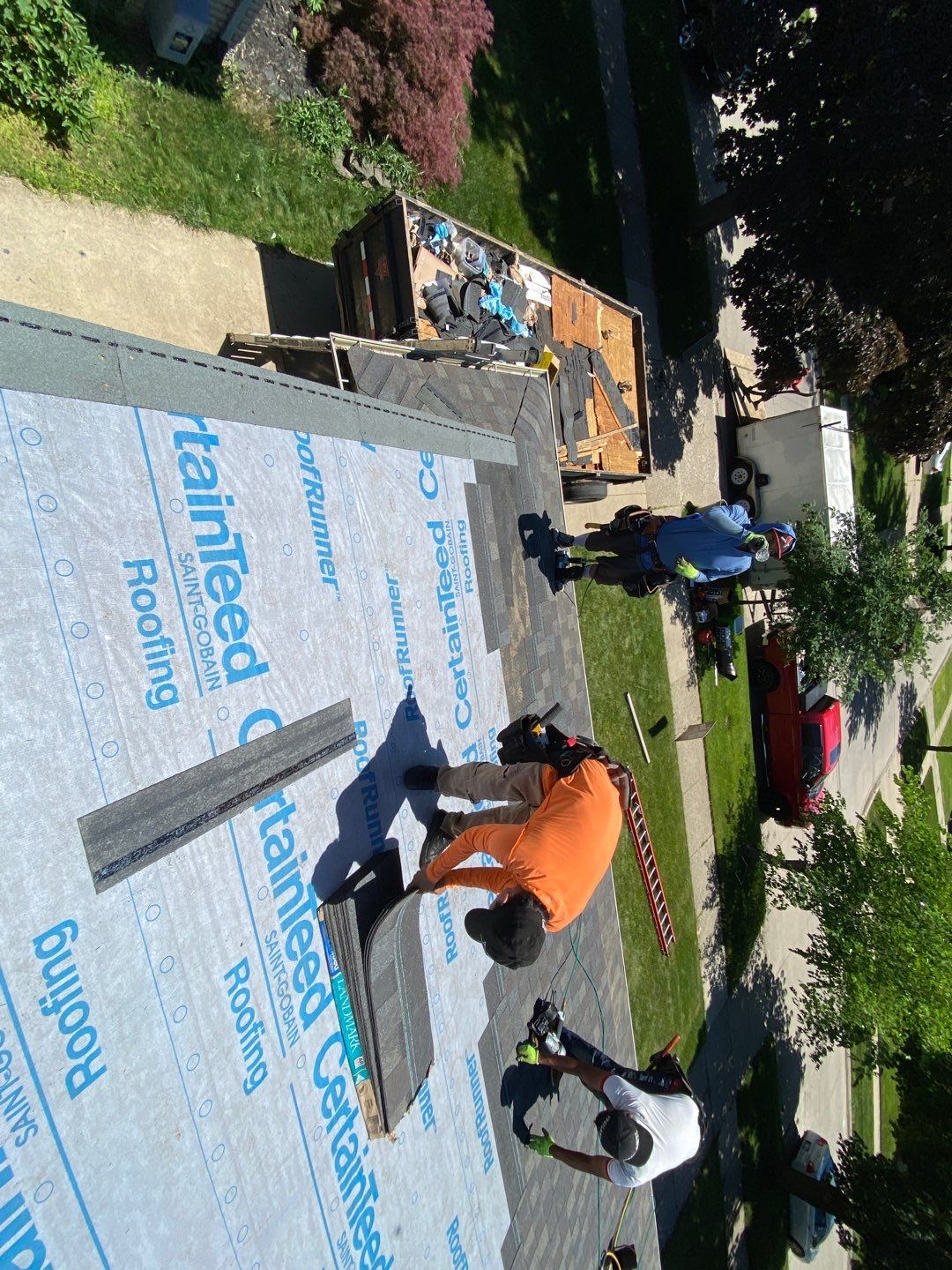 Roof Replacement using CertainTeed Landmark by 180 Contractors