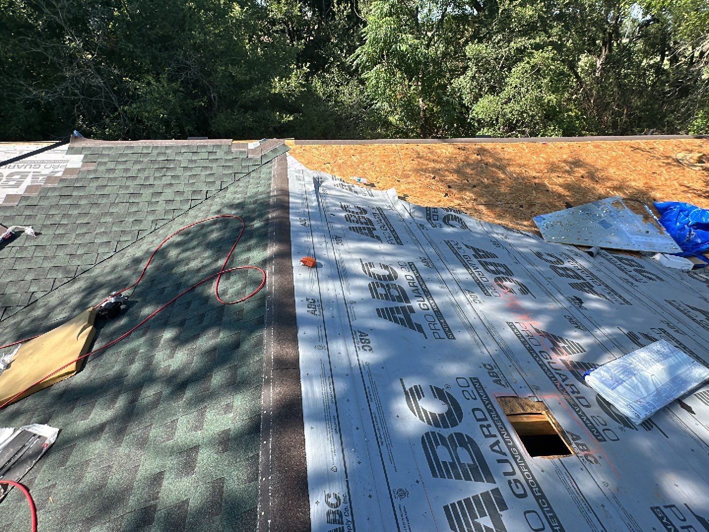 Residential Roof Replacement using GAF shingles by Elite Roofing LLC