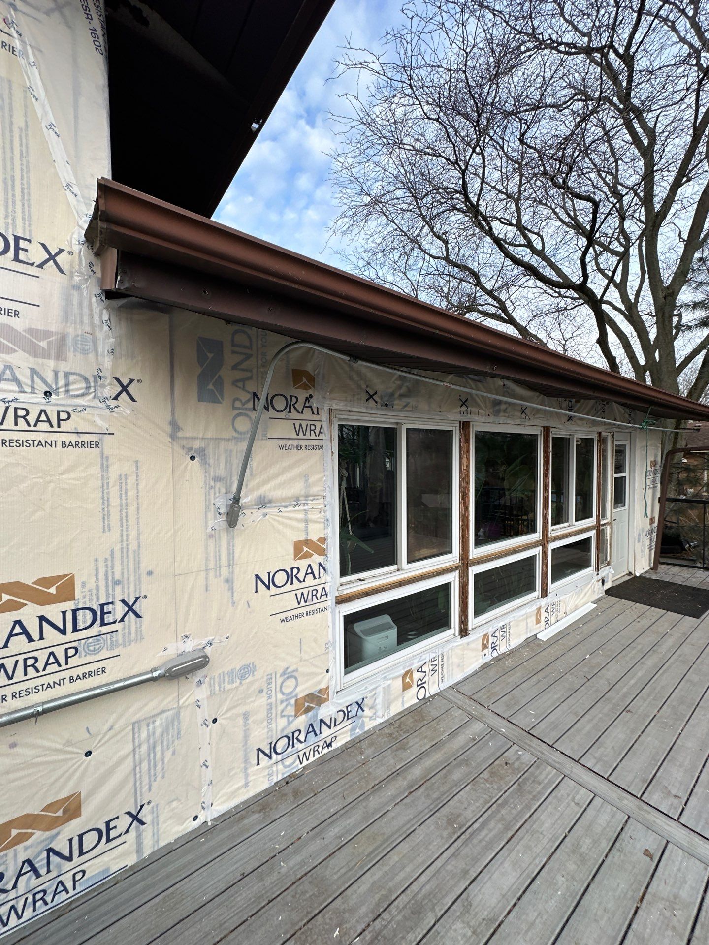 Siding Installation using LP Smartside  by Perfect Exteriors Inc. 