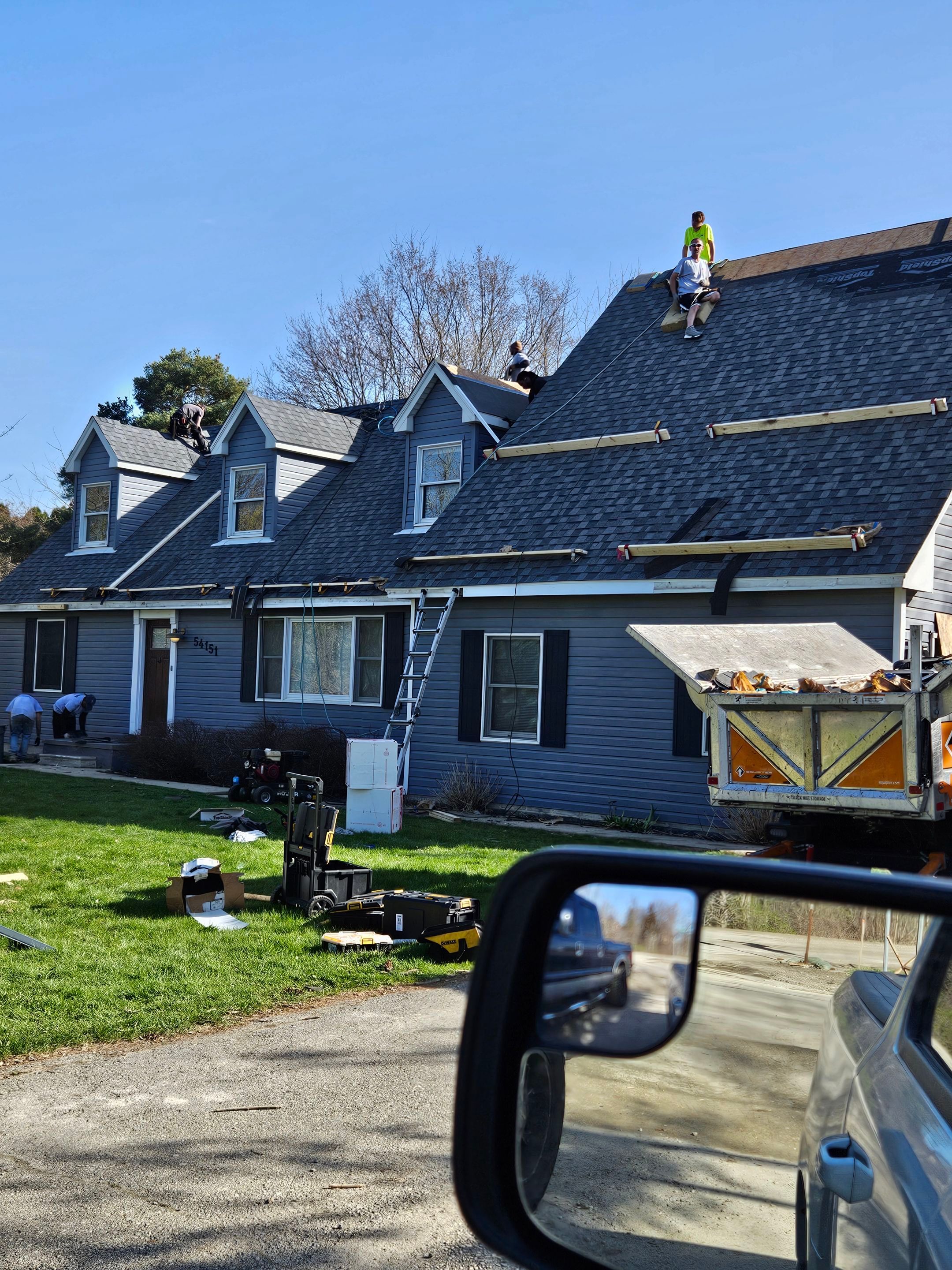 Residential Roofing Installation using CertainTeed - Landmark - Pewter by JNR Roofing LLC