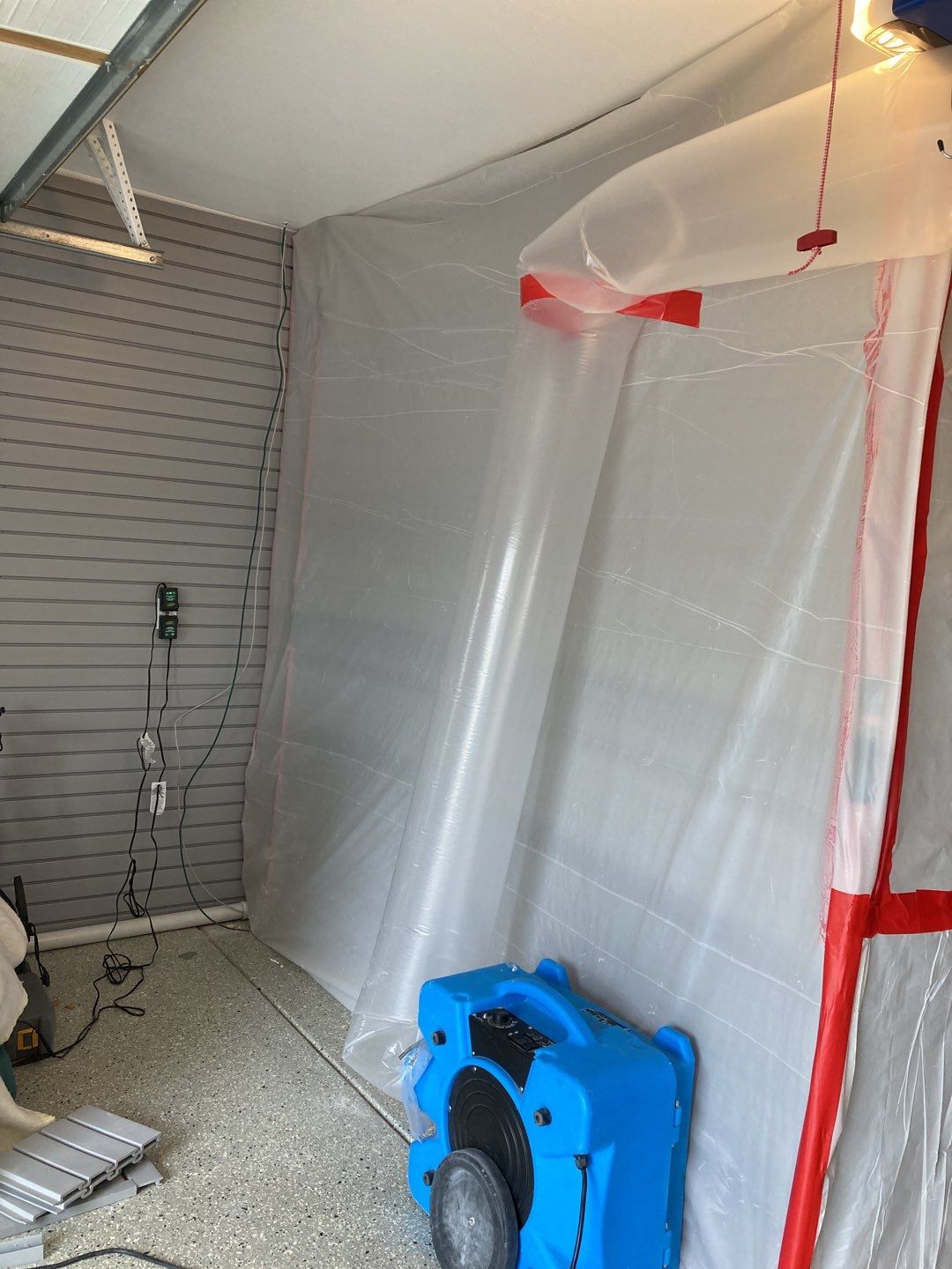 Mold Remediation using Containment by Accountable Home Services