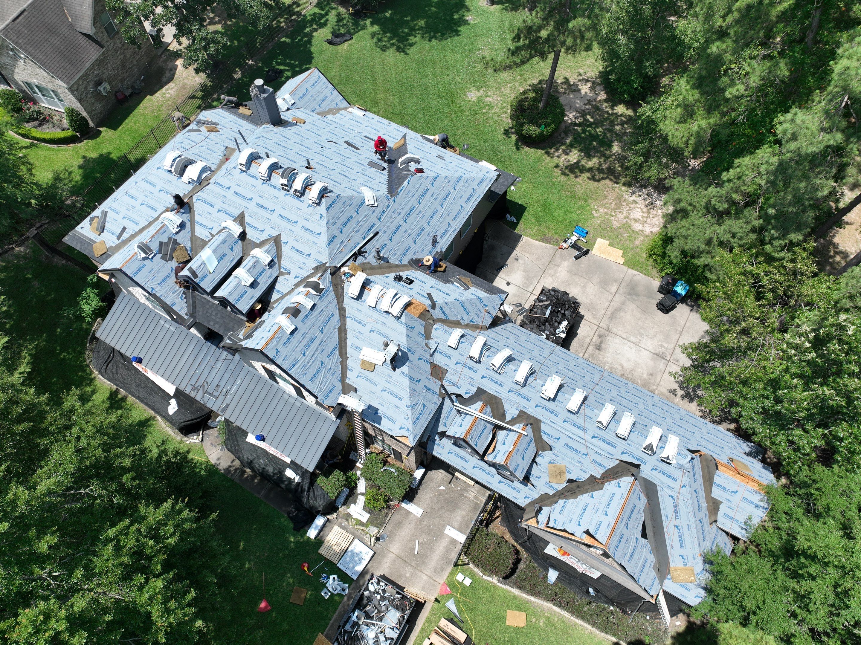 Roof Replacement - The Woodlands Texas by Roof Concepts Construction