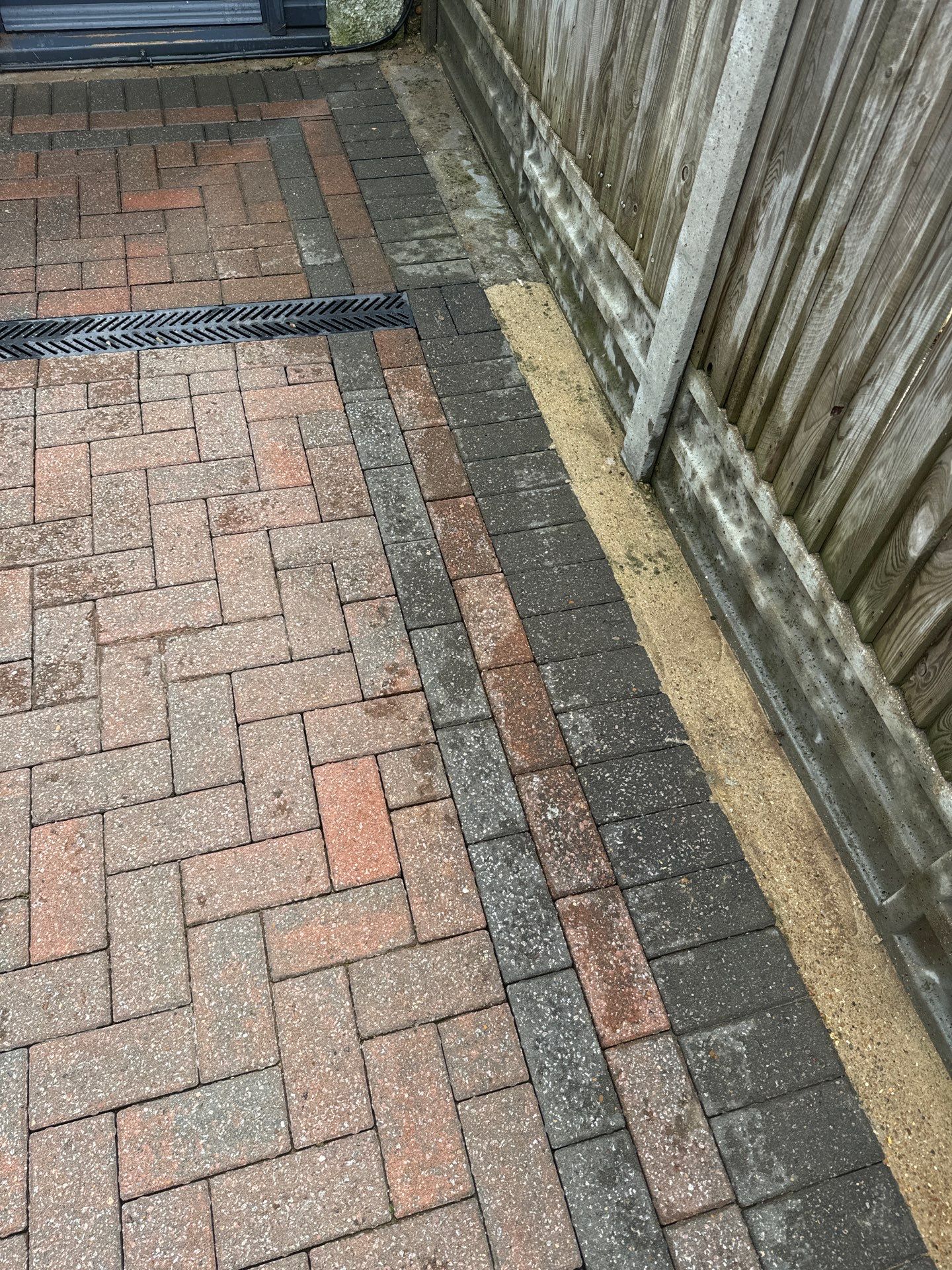 Driveway And Patio Clean using Honda 21lt High Pressure Machine by Ges Exterior Cleaning ltd