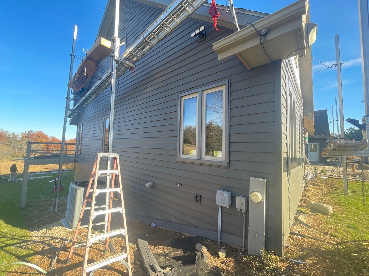 Siding Installation using Norandex Polar Wall Plus Siding, Window Wraps by Total Exteriors