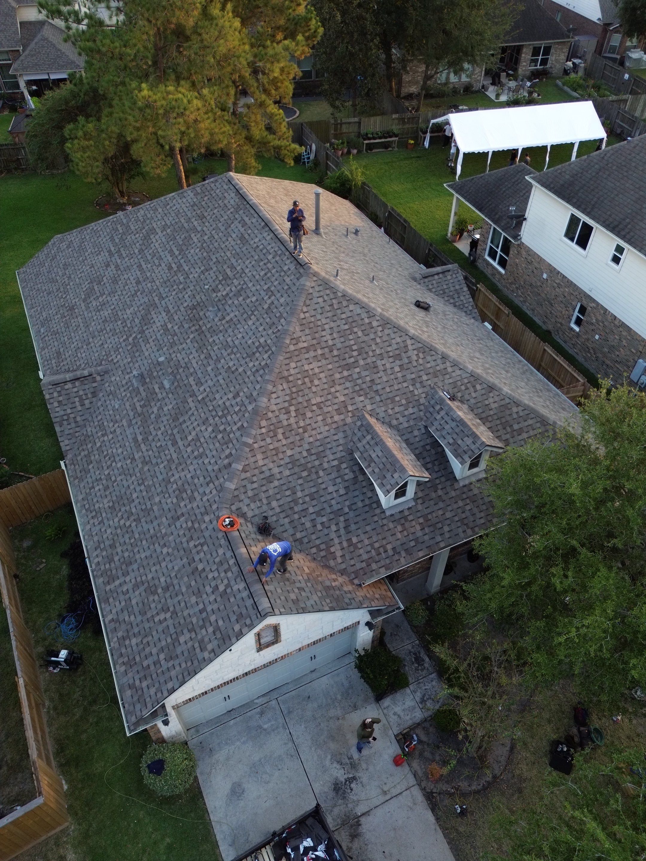 Roof Remplacement with Atlas shingles by CAP Roofing and Construction LLC