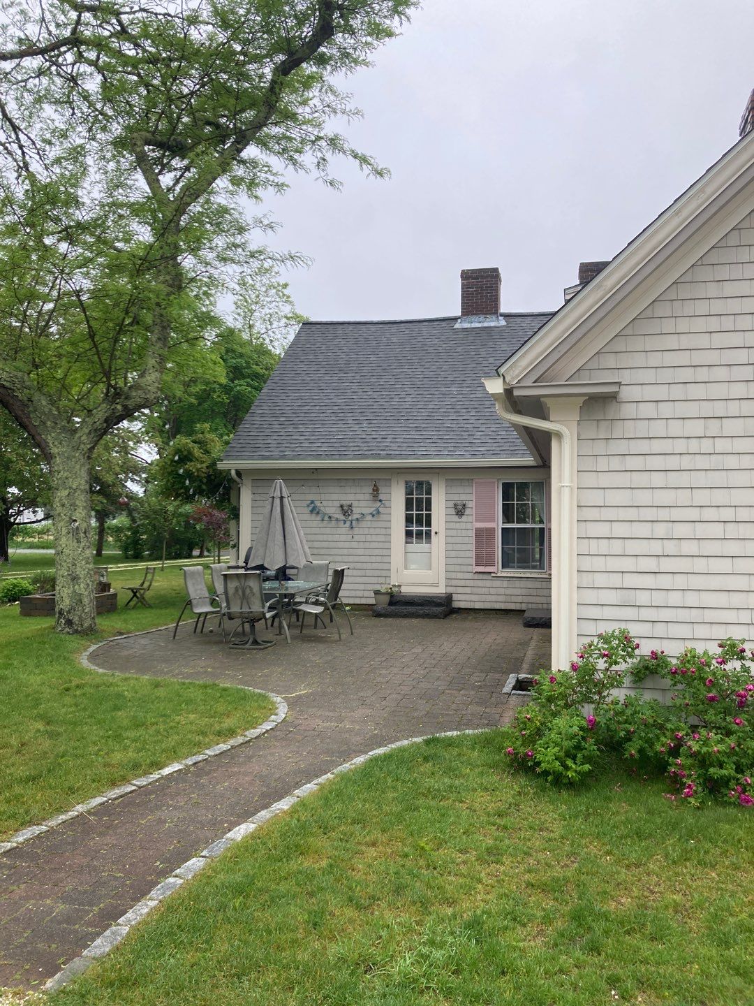 Gutter Installation using 6" K-Style Aluminum Gutter on a Vinyl Wedge Buildout by Gutter Pro Enterprises
