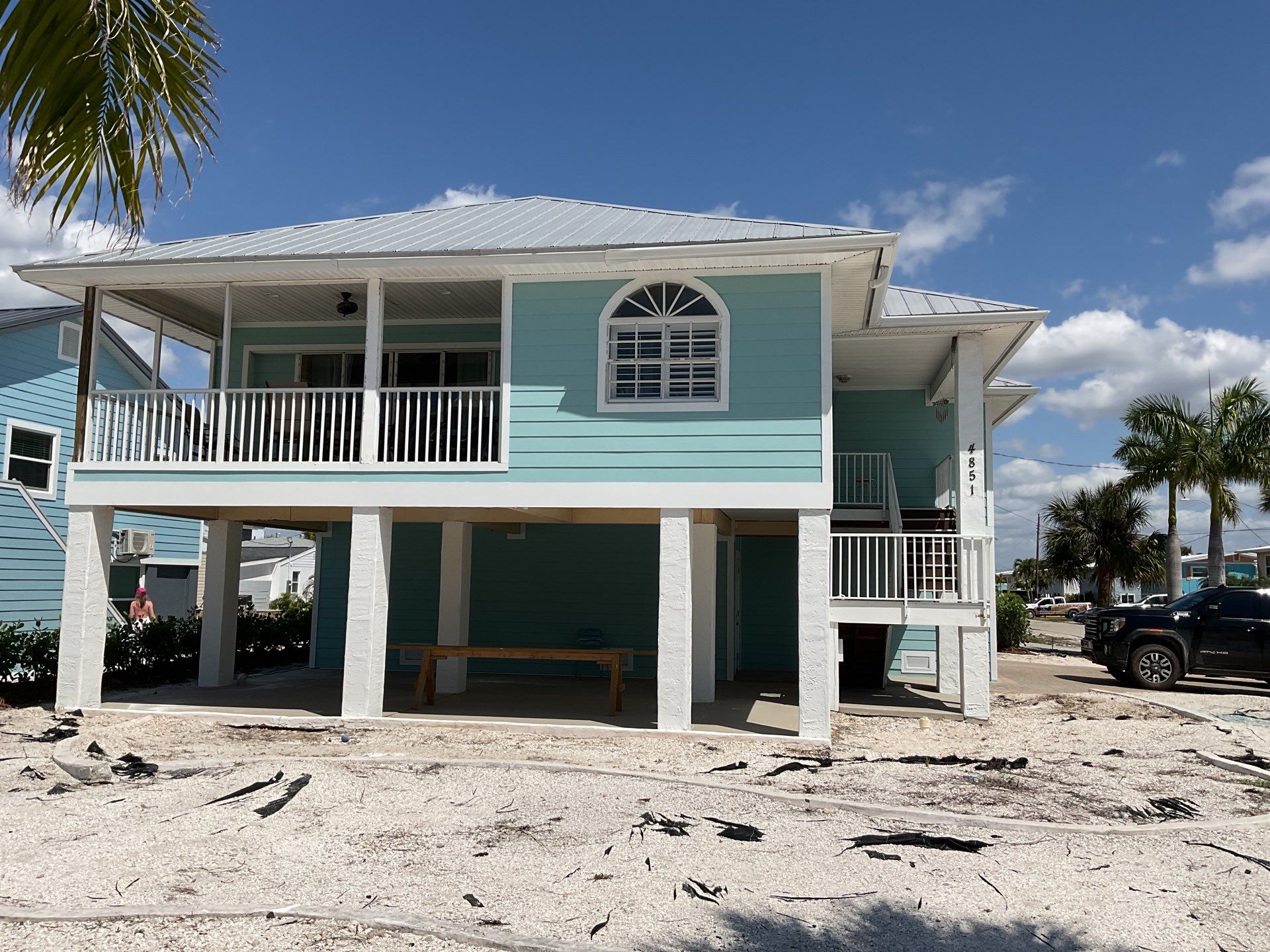 Downspout Installation for Two-Story Homes in Fort Myers FL by Gutter Professors