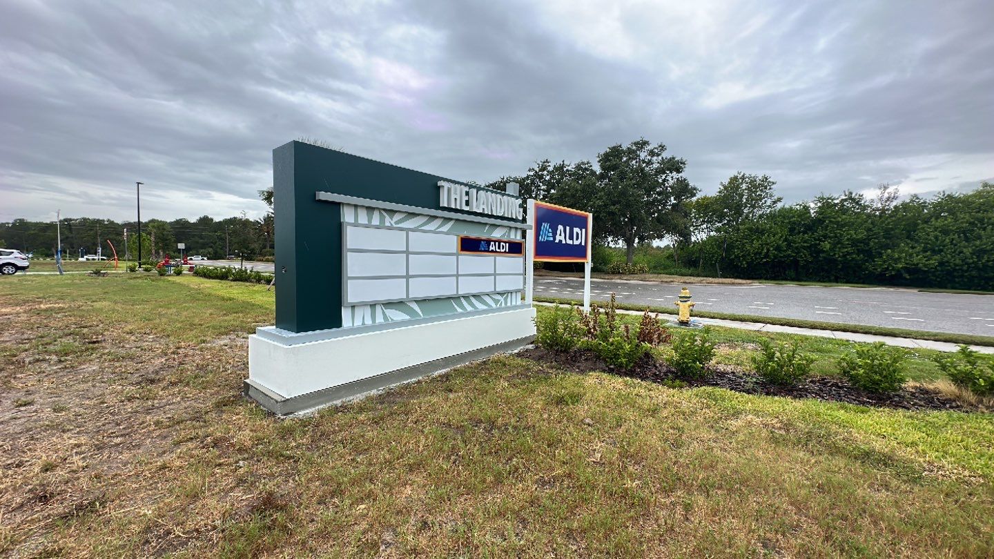 Monument Signs for The Landing by SignCrafters