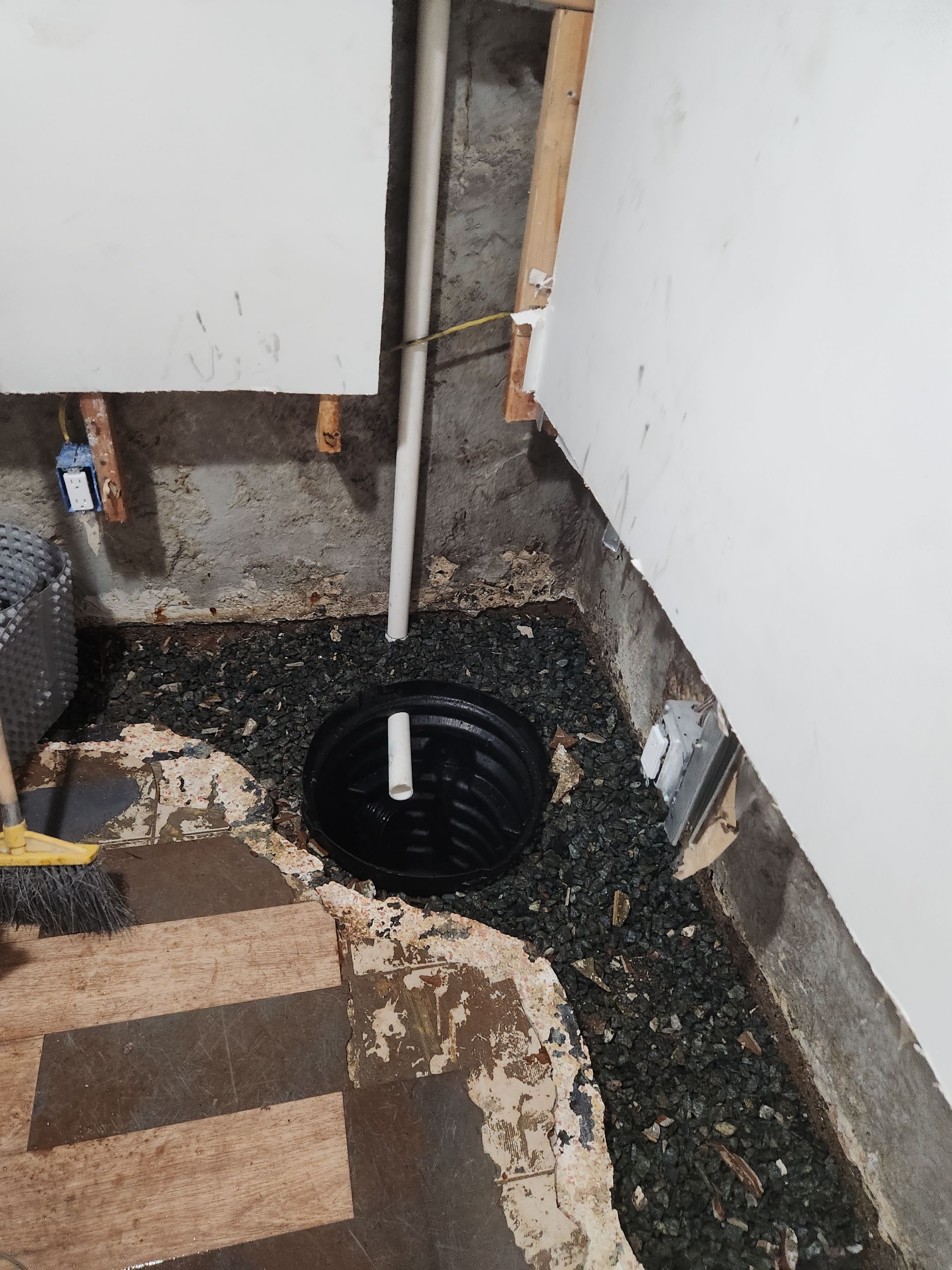 Interior French Drain Kearny NJ by Pure Service Pro, LLC 