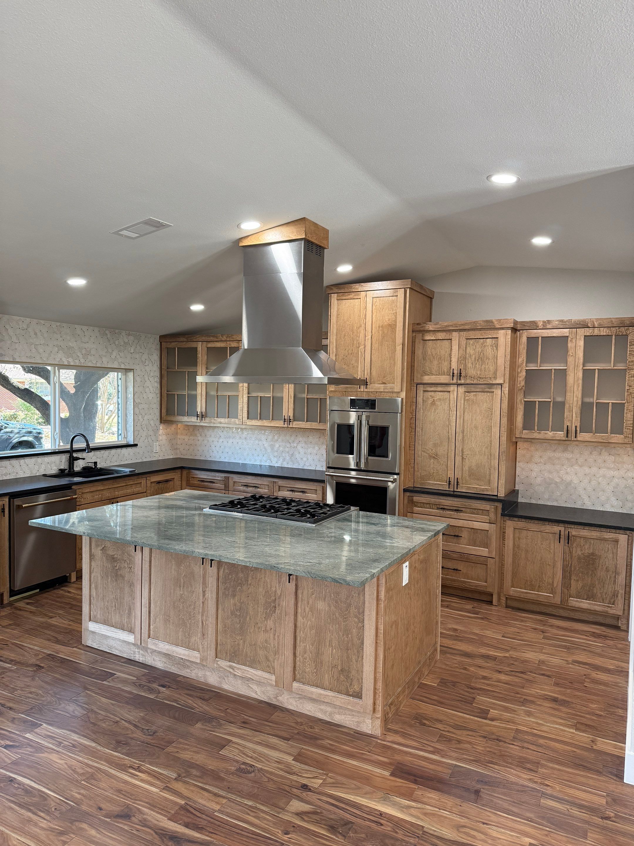 Custom Kitchen Remodel & Load Bearing Wall Removal: Dallas, TX by C3 Custom Builds