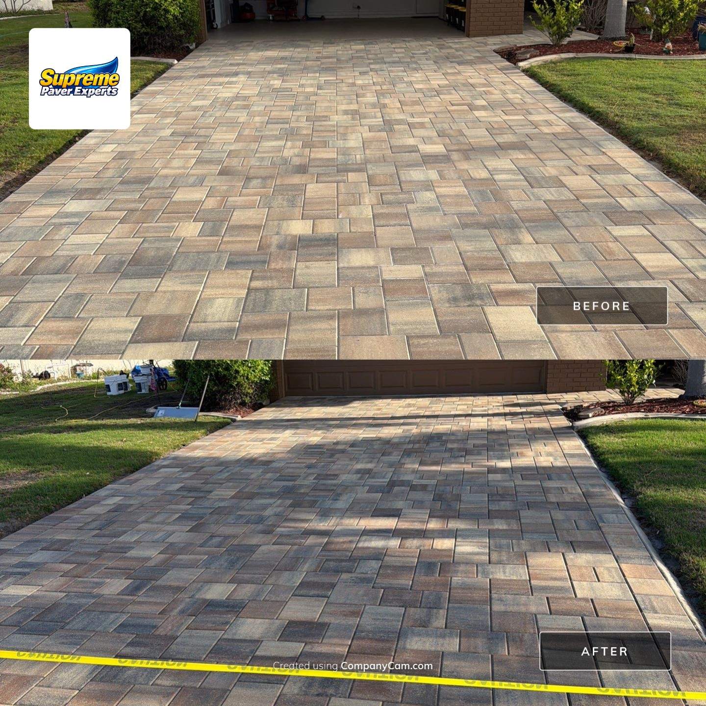 Paver Driveway and Patio Sealing in Sun City Center by Supreme Paver Experts