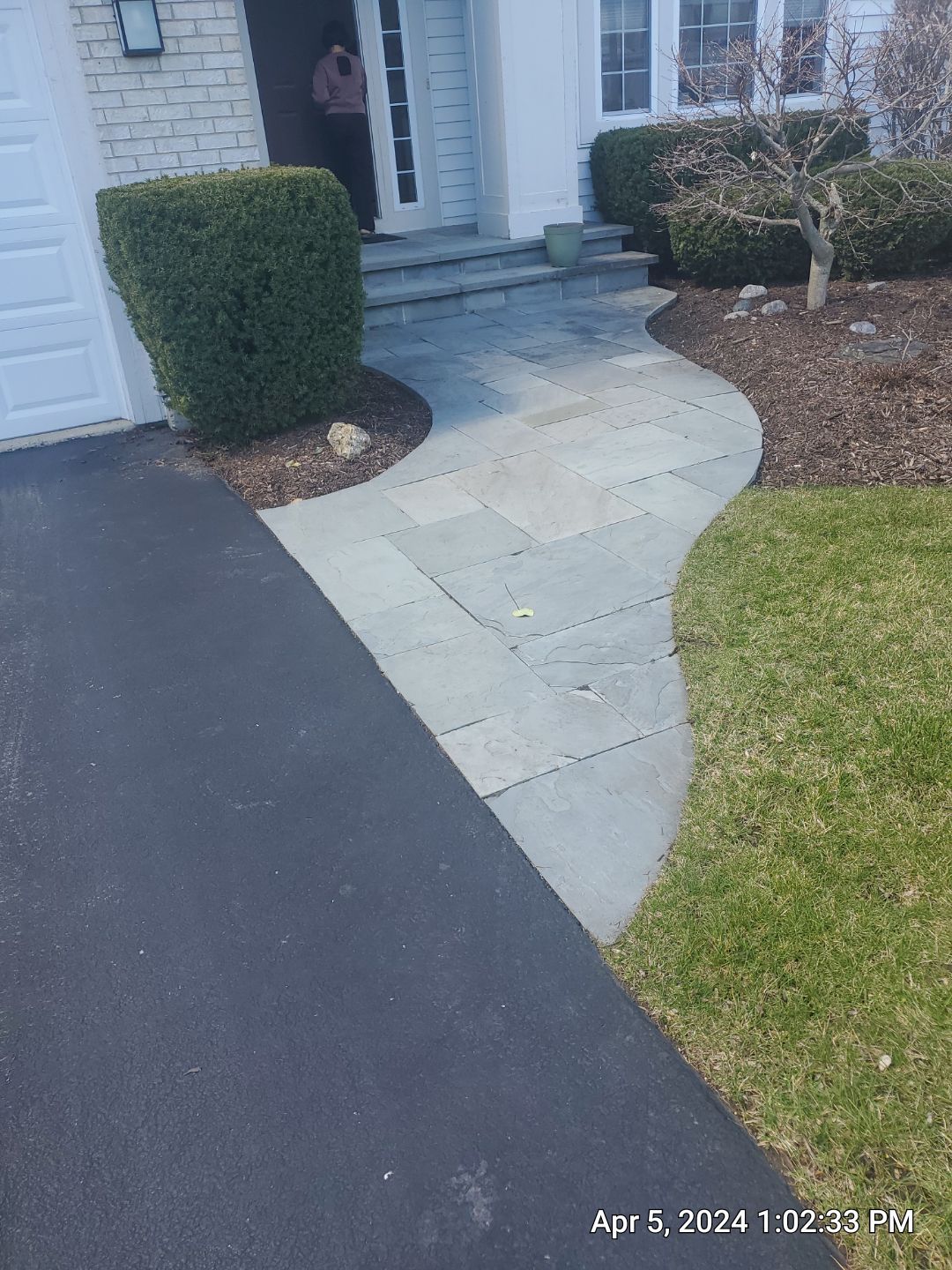 Brick paver clean, sand and seal.  using Surebond SB-1300 by Northern Power Washing LLC.