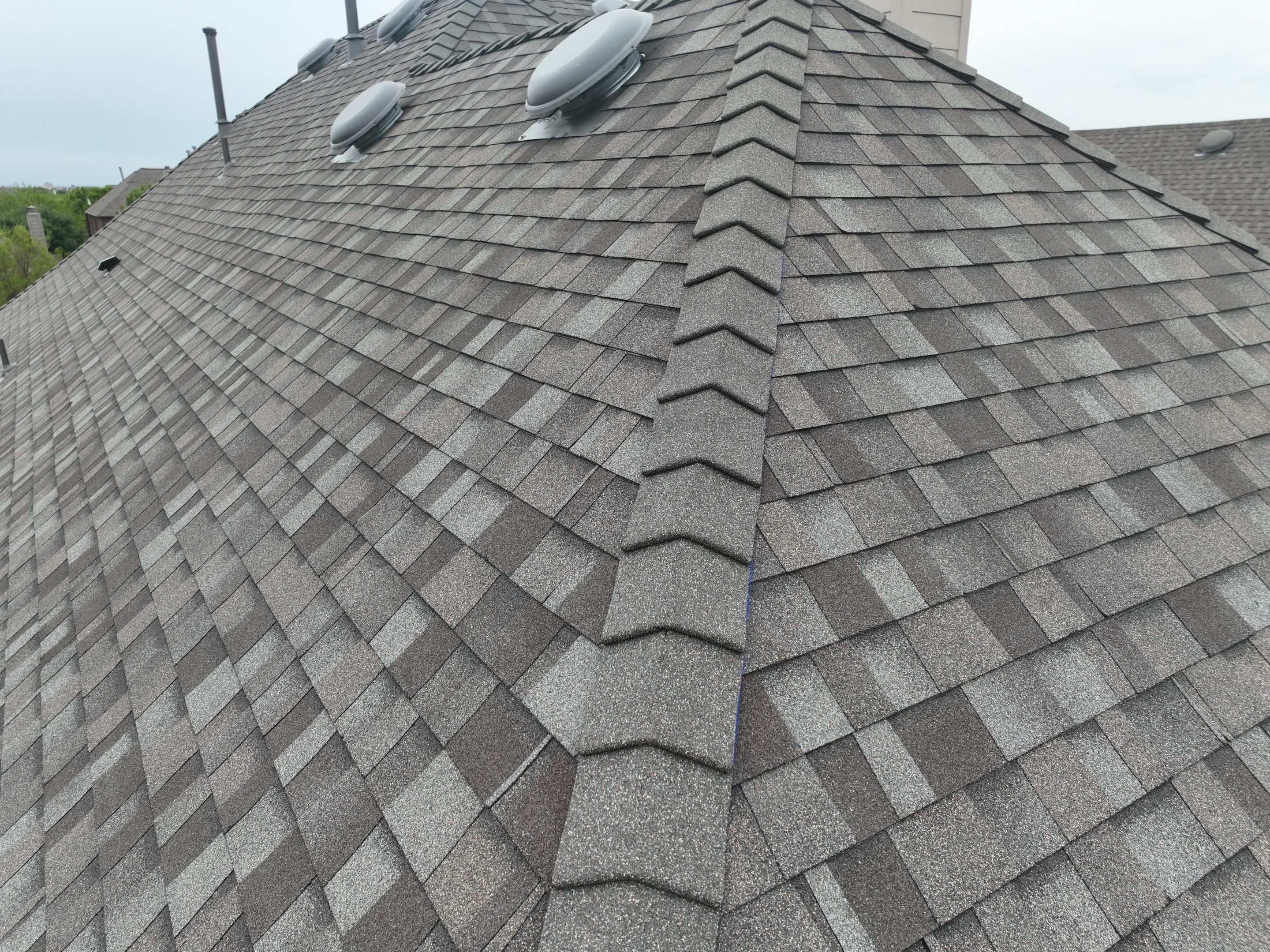 Residential Roofing Installation using CertainTeed Landmark MaxDef Weathered Wood by OneSource Roofing and Restoration