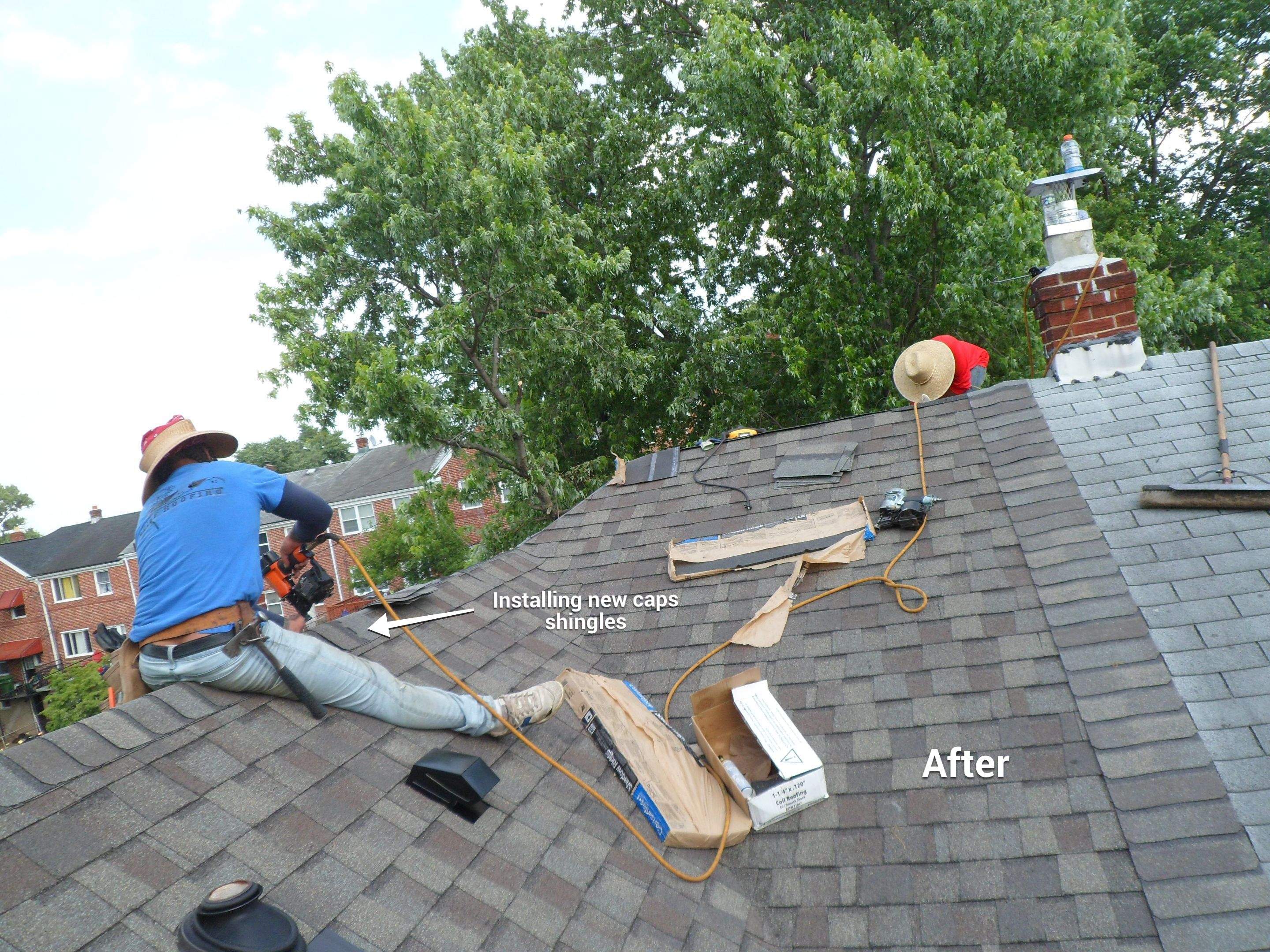Residential Roofing Installation using Landmark Pro  by Alpha Design Services