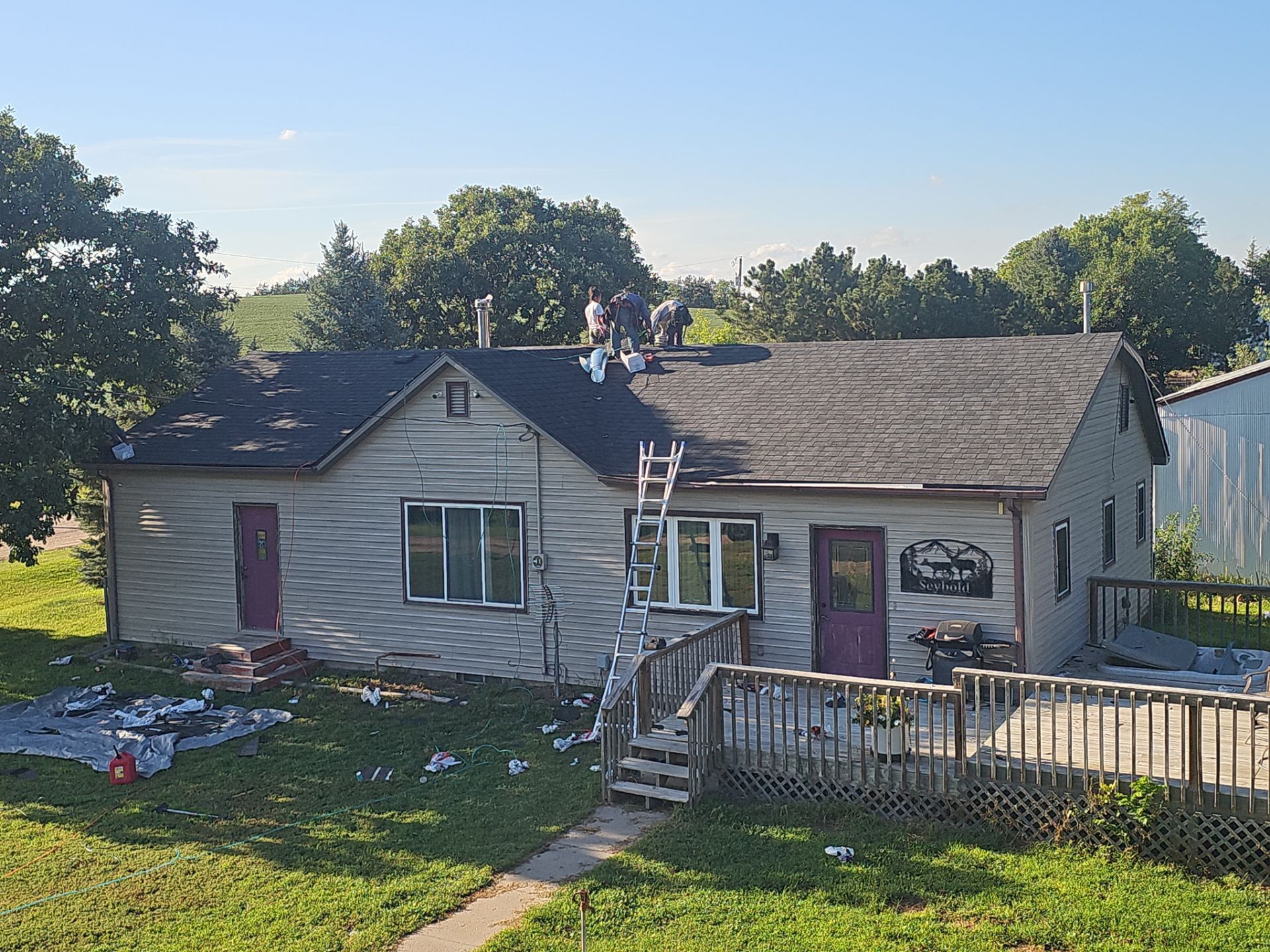 Amherst Insurance Restoration | TAMKO Titan Rustic Black by Loyal Nine