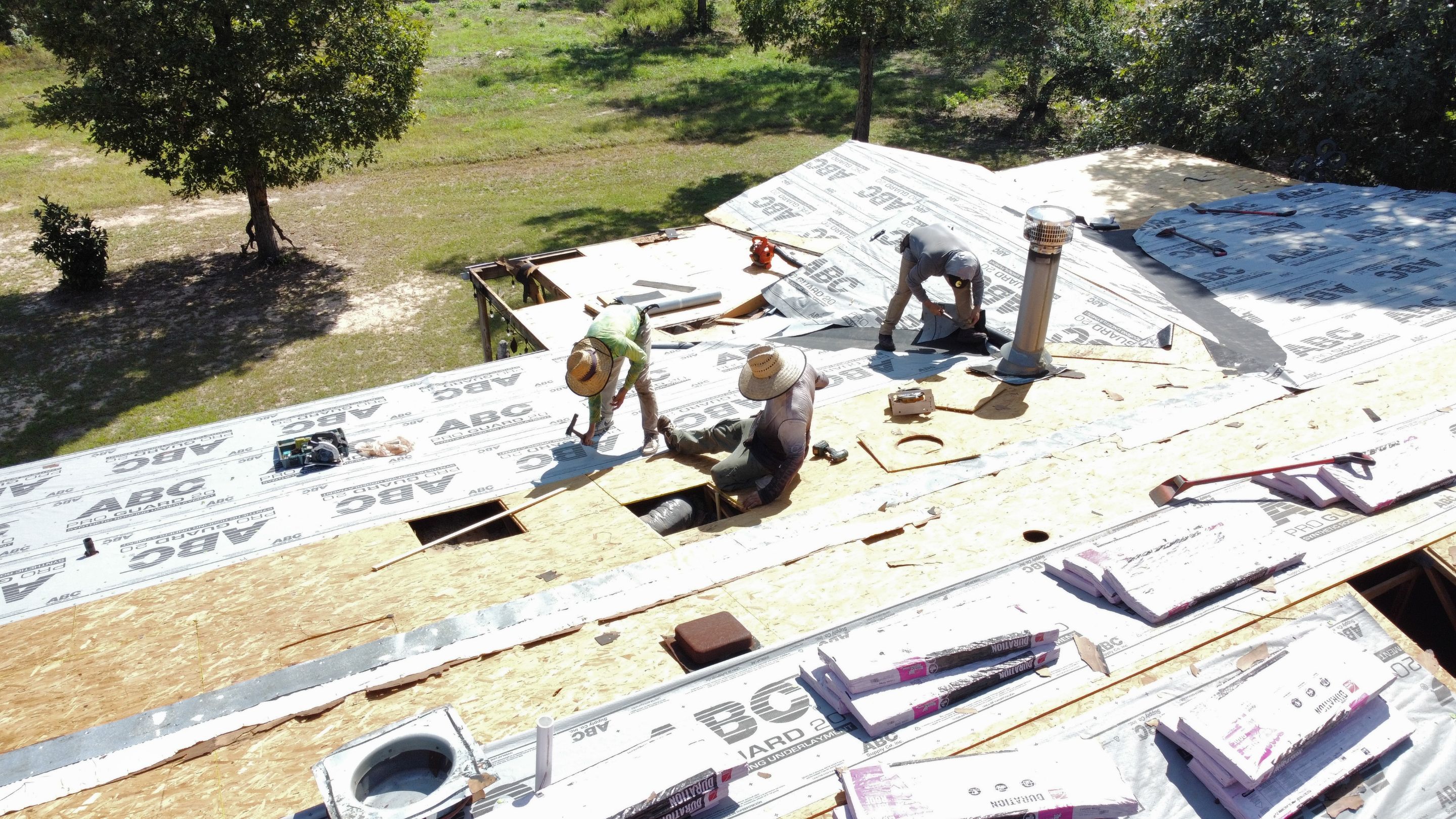 Project in Conroe by Roof Guard And Construction