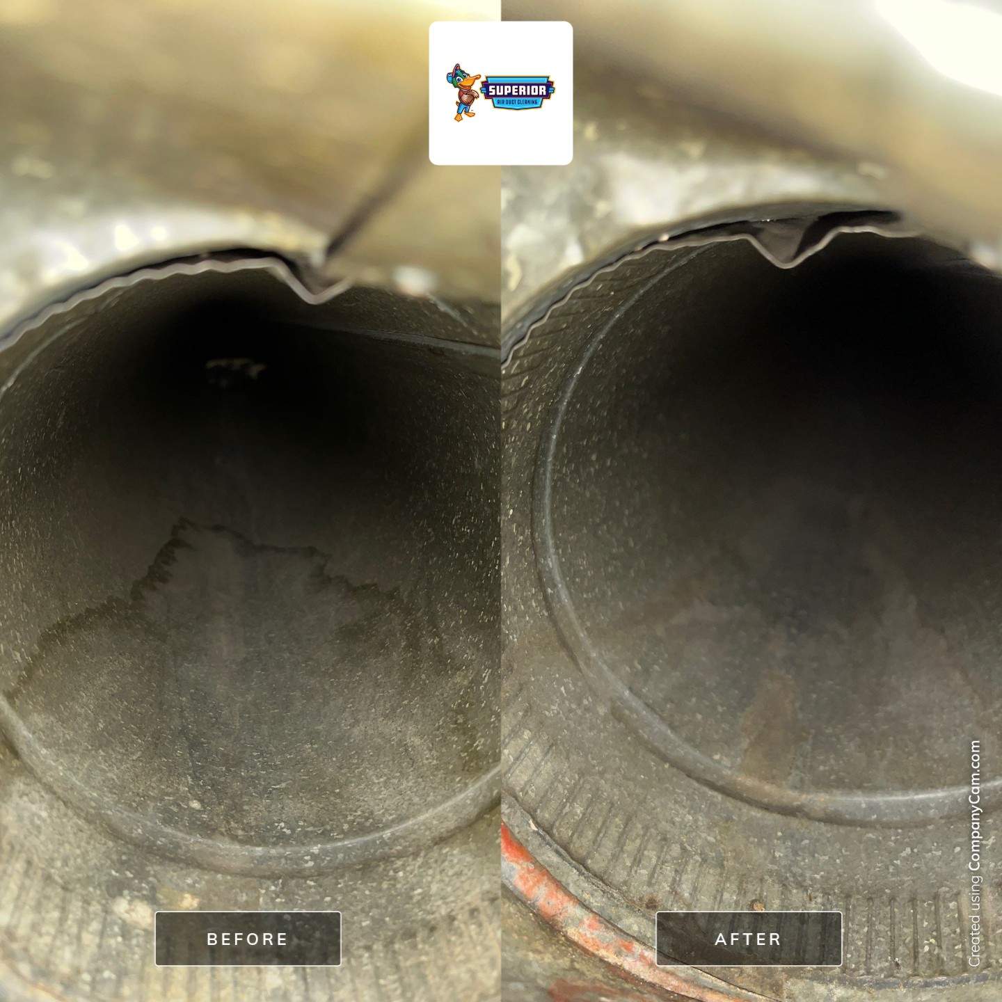 Air Duct Cleaning With a Vacuum Truck in Allison Park, PA. by Superior Air Duct Cleaning