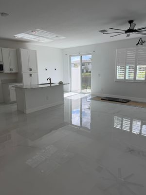 Floors and Baseboards - Wellington