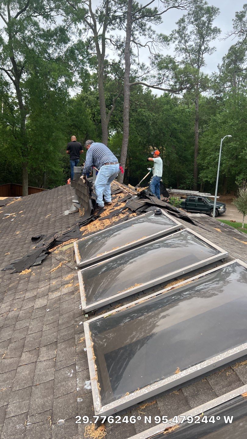 Roof Replacement using GAF materials in Houston TX by Elite Roofing LLC