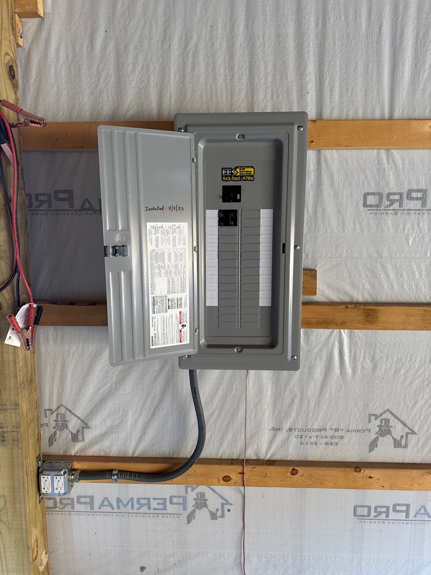 200 amp permanent service by Elite Electrical Solutions LLC