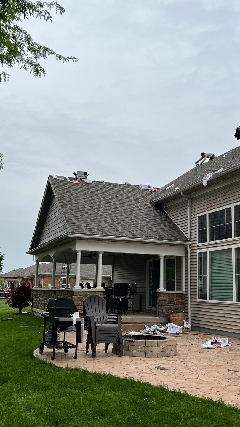 Residential Roofing Installation using GAF Timberline HDZ Cedar Falls by Nitro Roofing and Construction